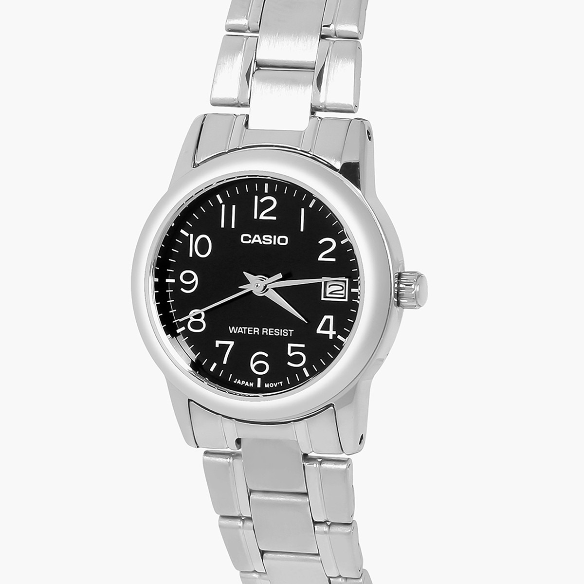 Casio Women's Silver Analog Stainless Steel Strap Watch -LTP-V002D-1BUDF-women-watchesandjewellery-watches-image-2