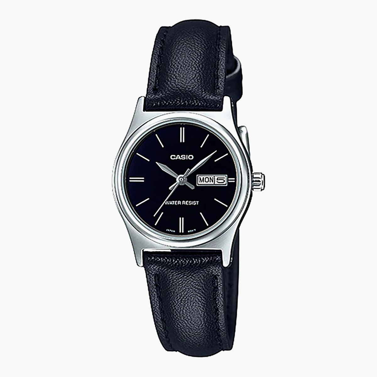 LTP-V006L-1B2UDF- راقب حزام جلد تناظرية أزرق للنساء كاسيو-women-watchesandjewellery-watches-image-1
