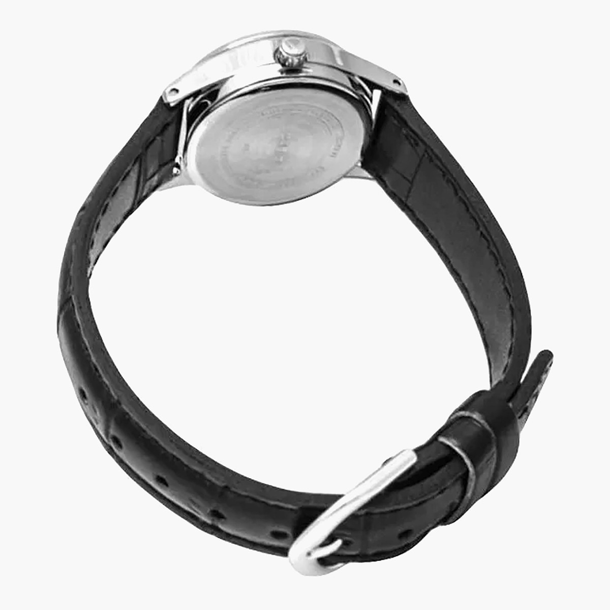 Casio Women's Black Analog Leather Strap Watch -LTP-V006L-7BUDF-women-watchesandjewellery-watches-image-3