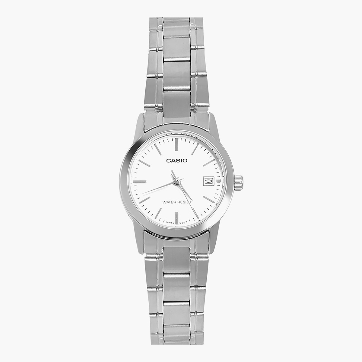 LTP-V002D-7AUDF- راقب حزام ستانليس ستيل تناظرية بني للنساء كاسيو-women-watchesandjewellery-watches-image-1