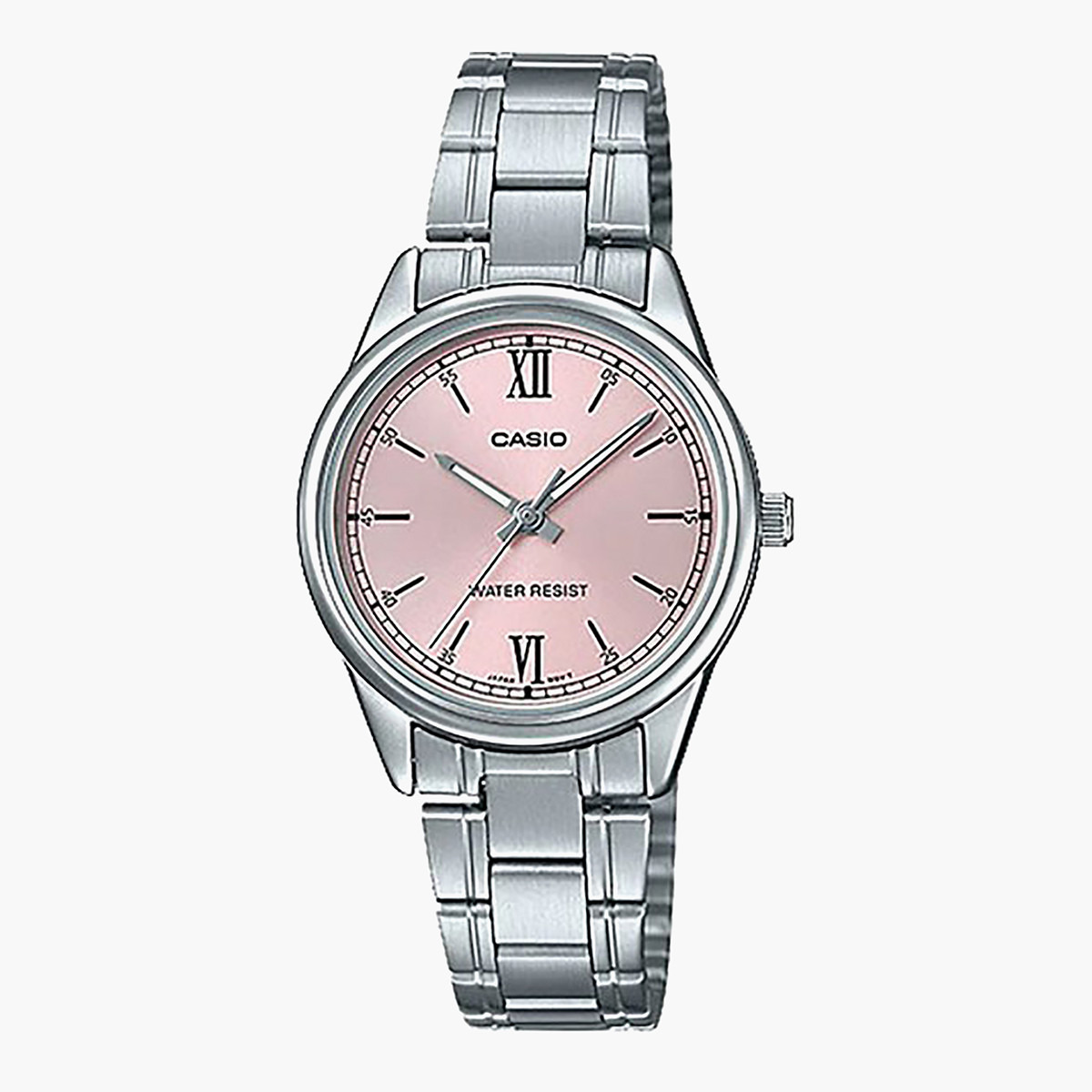 LTP-V005D-4B2UDF- راقب حزام ستانليس ستيل تناظرية بني للنساء كاسيو-women-watchesandjewellery-watches-image-1