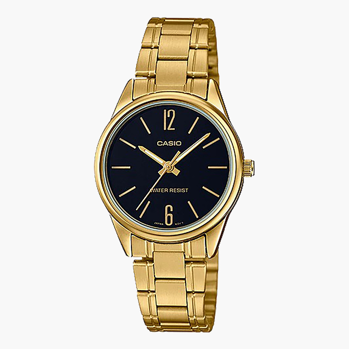 LTP-V005G-1BUDF- راقب حزام ستانليس ستيل تناظرية ذهبي للنساء كاسيو-women-watchesandjewellery-watches-image-1
