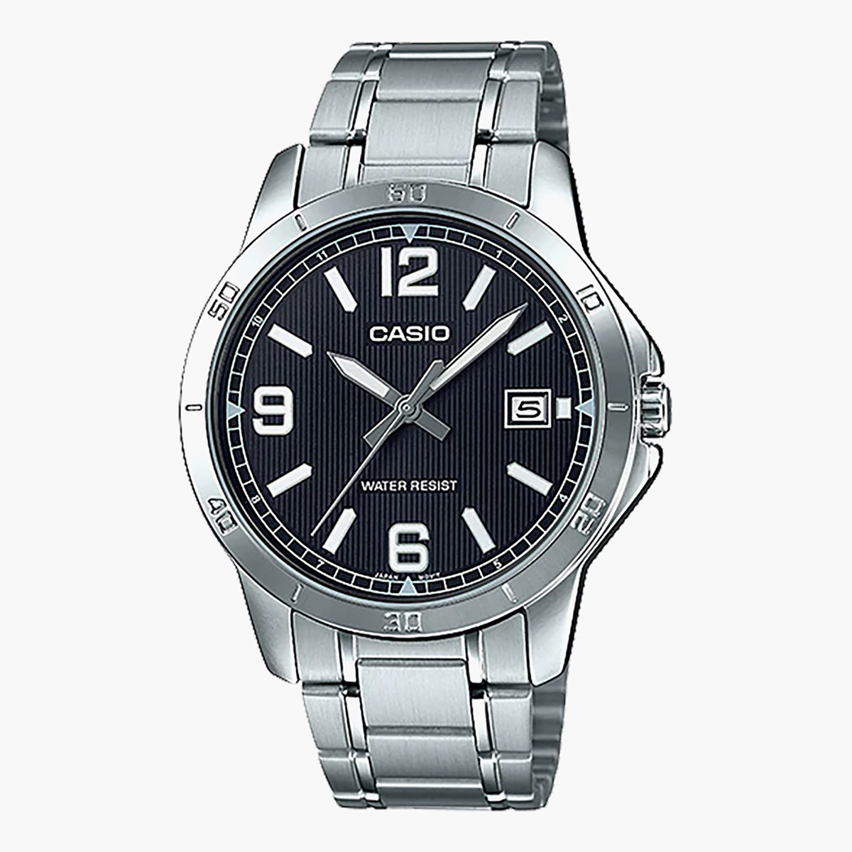 MTP-V004D-1B2UDF- راقب حزام ستانليس ستيل تناظرية بني ملك الرجال كاسيو-men-watchesandjewellery-watches-image-1