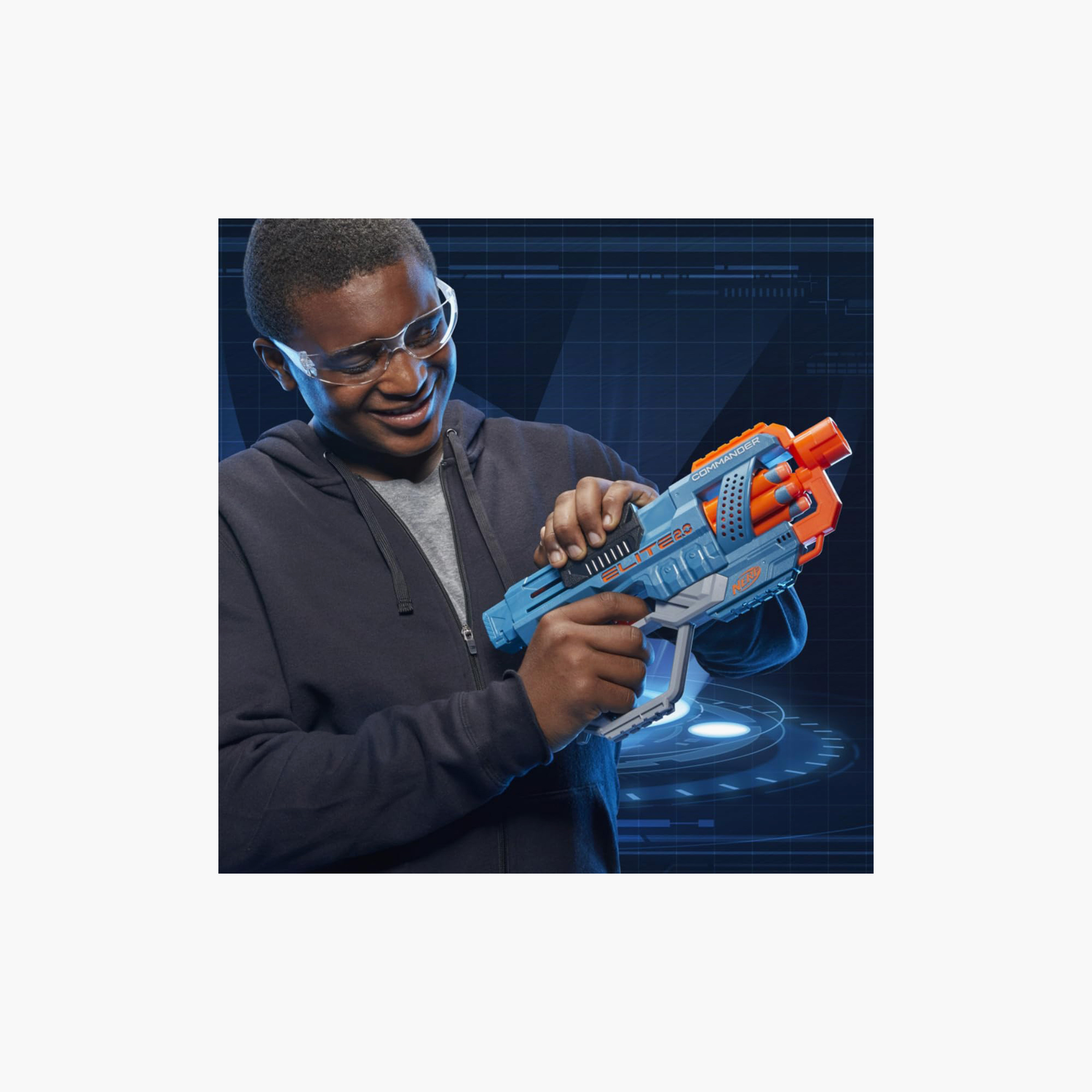 Nerf Elite 2.0 Commander Rd-6 Blaster - 12 Darts-toys-outdoor-gunsandfoamblasters-image-4