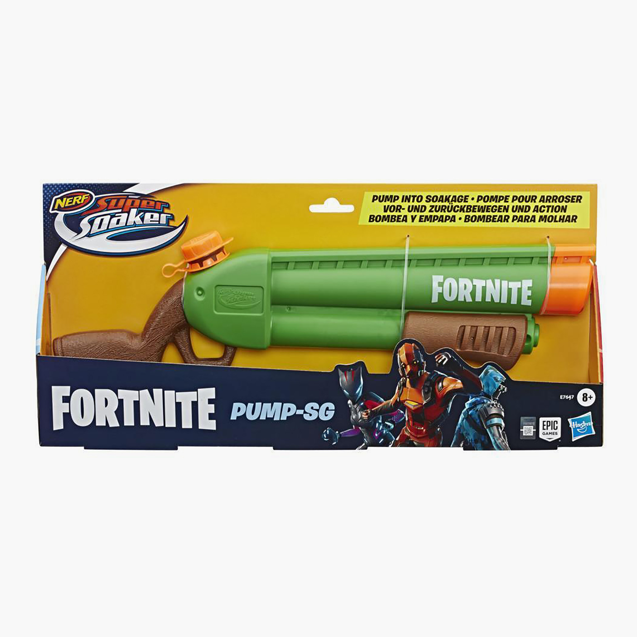 Nerf Super Soaker Fortnite Pump-SG Water Gun-toys-outdoor-poolandbeach-waterandbubbleguns-image-1