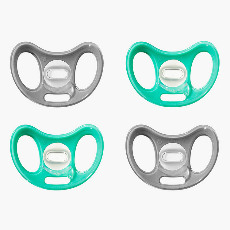 Tommee Tippee Closer To Nature Advance Sensitive 4-Piece Soother Set - 6-18 Months