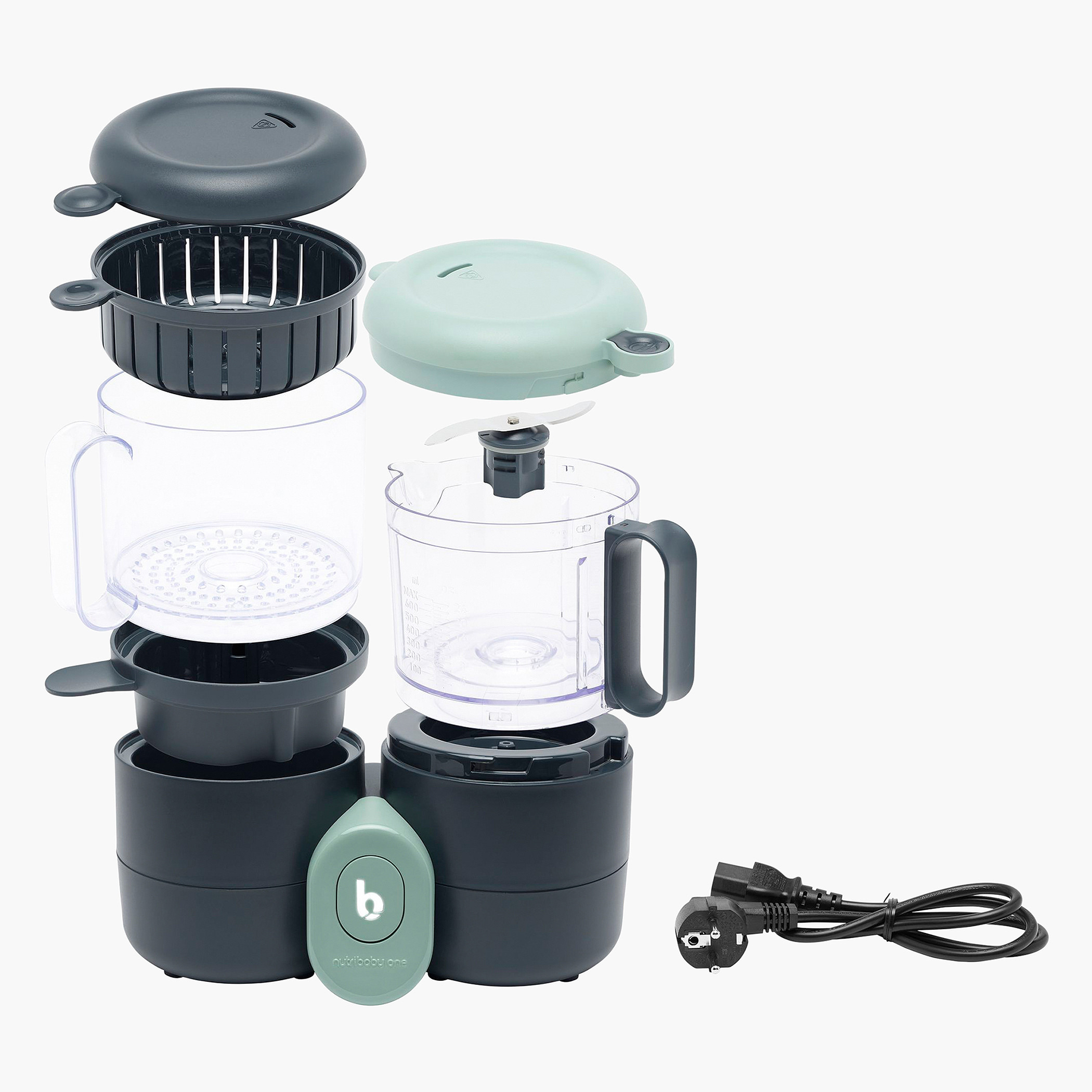 محضر طعام 4 في 1 نيوتريبيبي من بيبي موف-baby-feeding-babyfoodprocessors-image-8