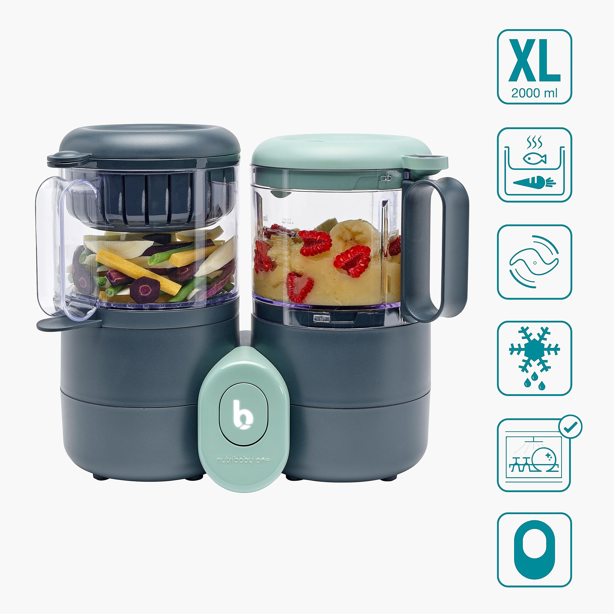 محضر طعام 4 في 1 نيوتريبيبي من بيبي موف-baby-feeding-babyfoodprocessors-image-9