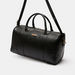ELLE Monogram Duffel Bag with Double Handle and Detachable Strap-Duffle Bags-thumbnail-2