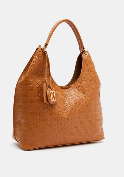 ELLE Embossed Hobo Bag with Pouch