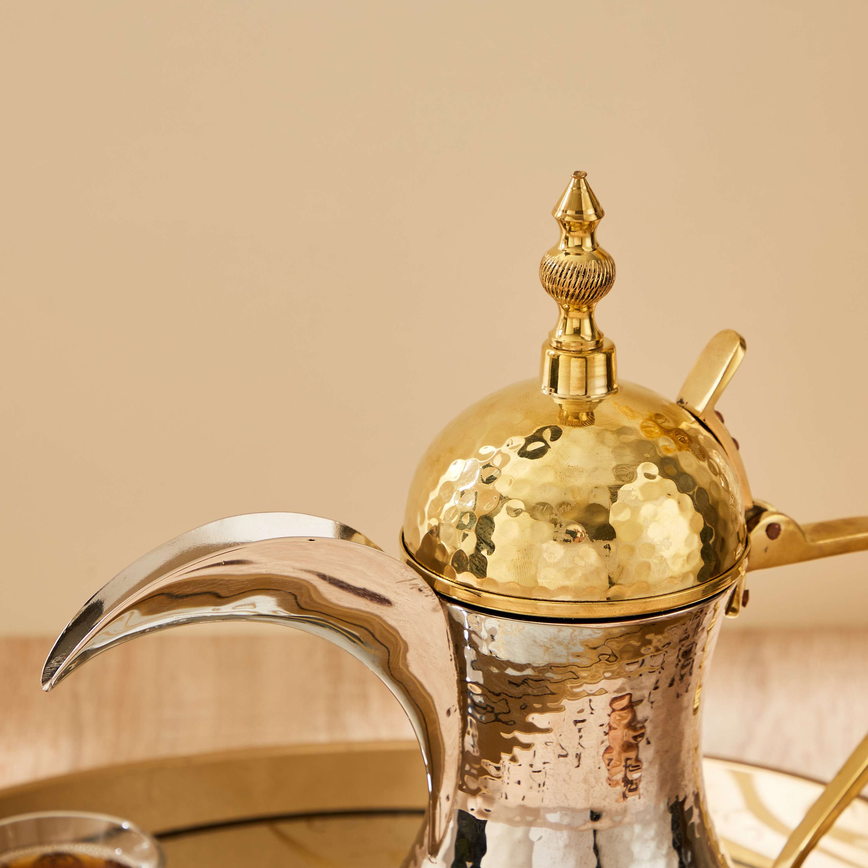 دلة قهوة سوري مضلّعة  - 9 انش-household-kitchen-cookware-potsandpans-image-2