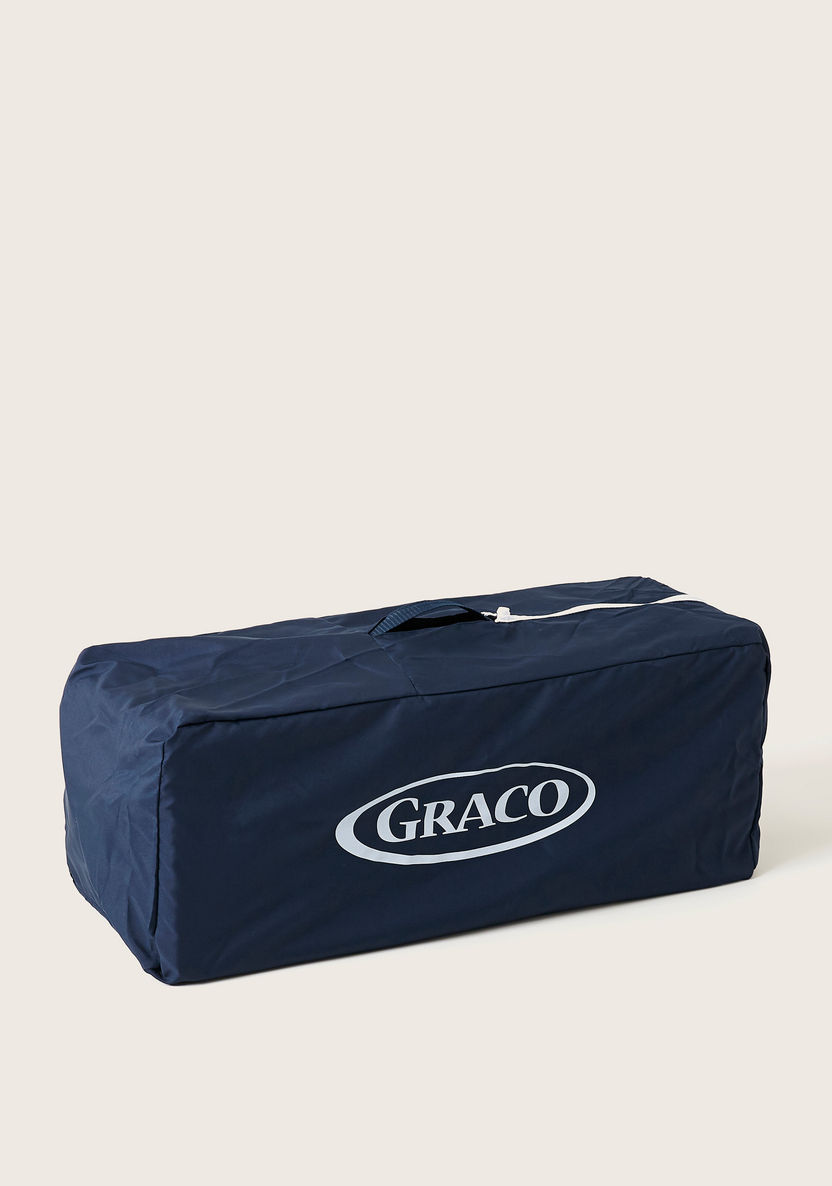 Graco Compact Blue Travel Cot with Signature Graco Push-Button Fold (up to 3 Years)-Travel Cots-image-10