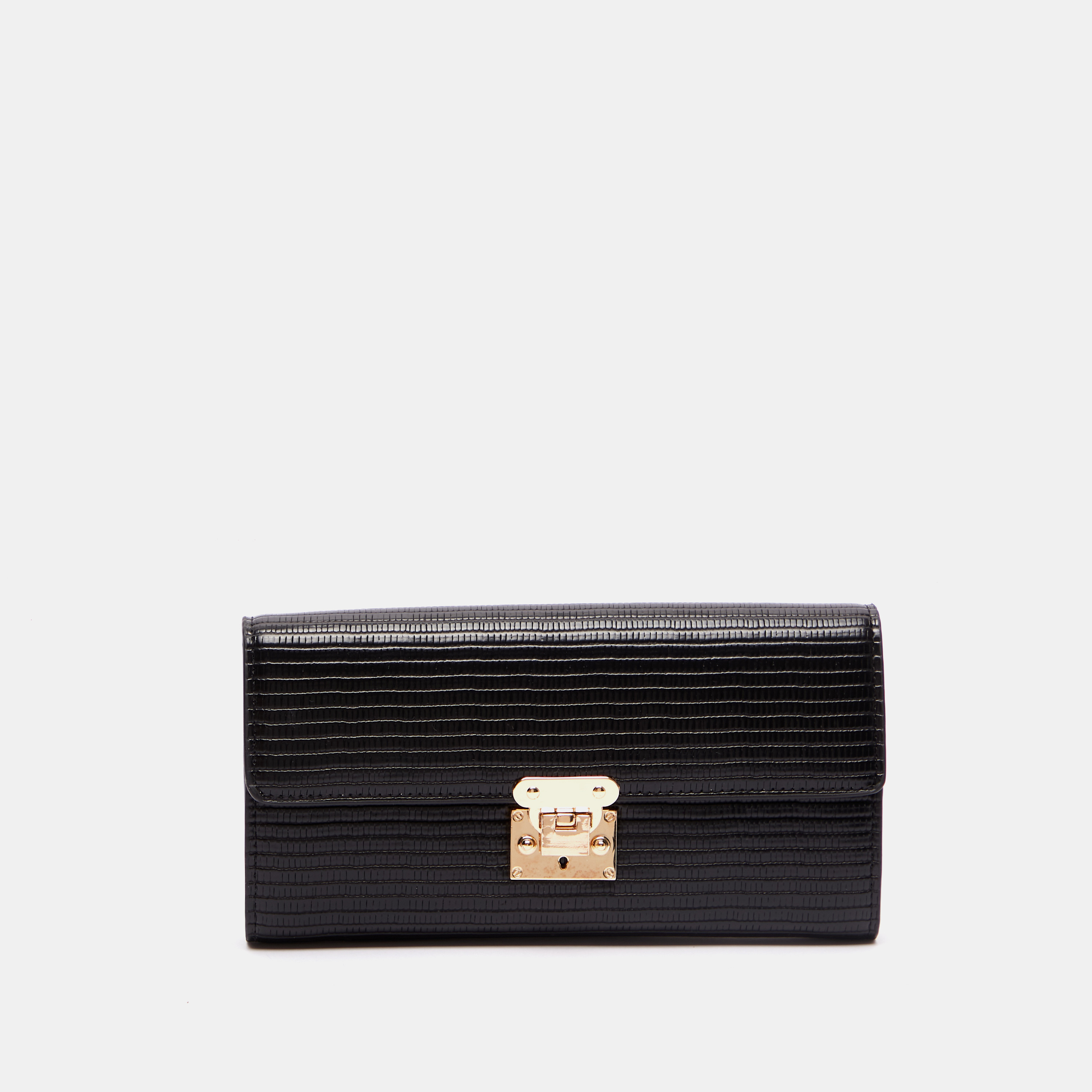 Buy Celeste Textured Wallet with Clasp Closure Splash Bahrain