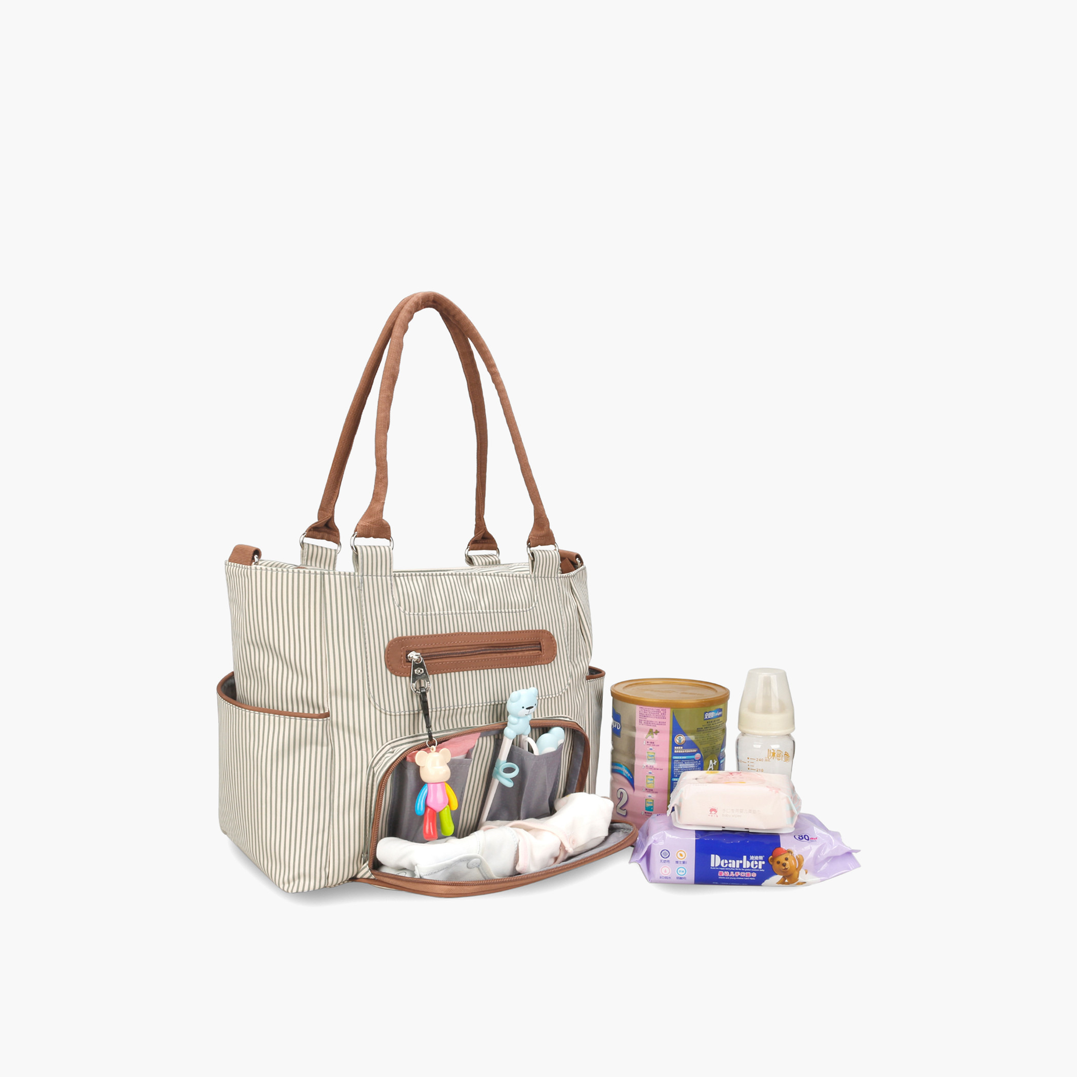 Little Story Diaper Bag  - Set of 7 with Hooks-baby-gear-diaperbags-image-14
