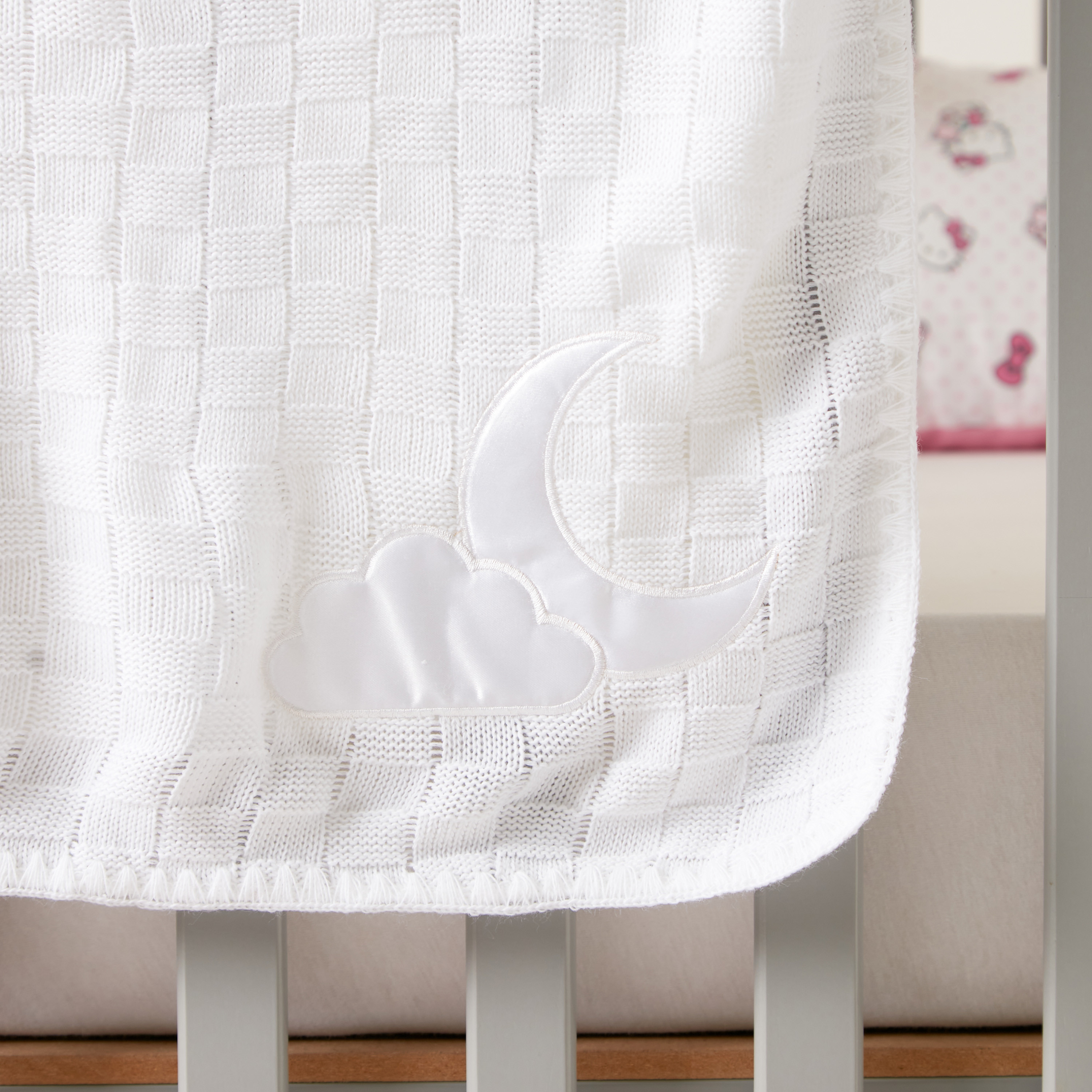 Juniors Striped Receiving Blanket - 100x100 cms-baby-nursery-blanketsandswaddles-blanketsandquilts-image-2
