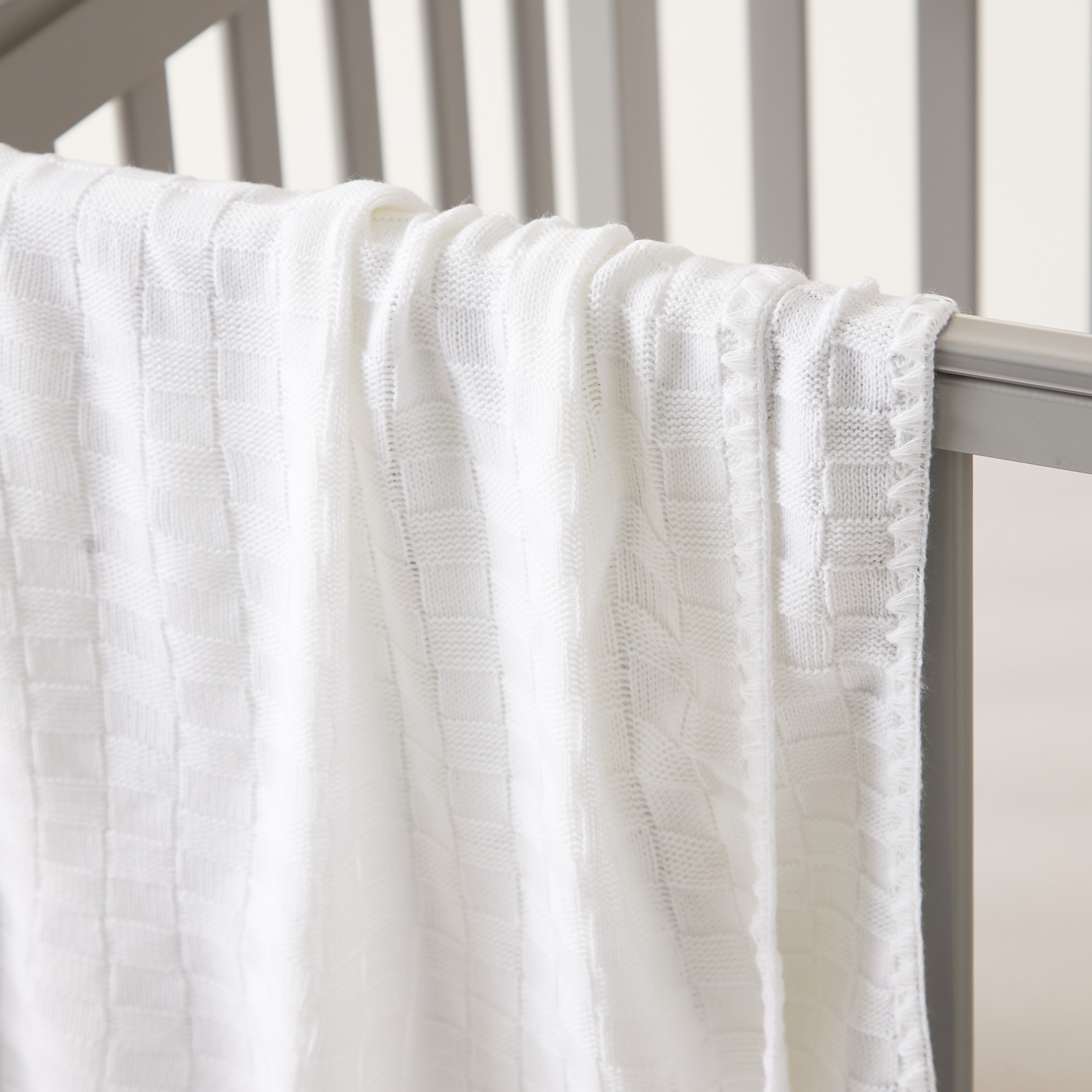 Juniors Striped Receiving Blanket - 100x100 cms-baby-nursery-blanketsandswaddles-blanketsandquilts-image-3