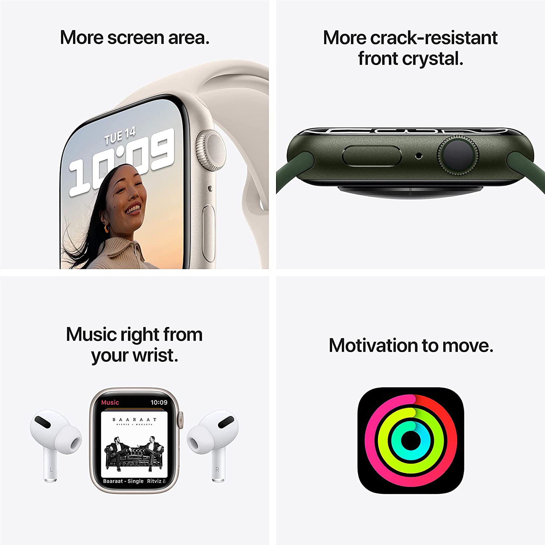 Apple Watch Series 7 GPS 41mm Midnight aluminum Case with Midnight Band-men-watchesandjewellery-watches-image-6