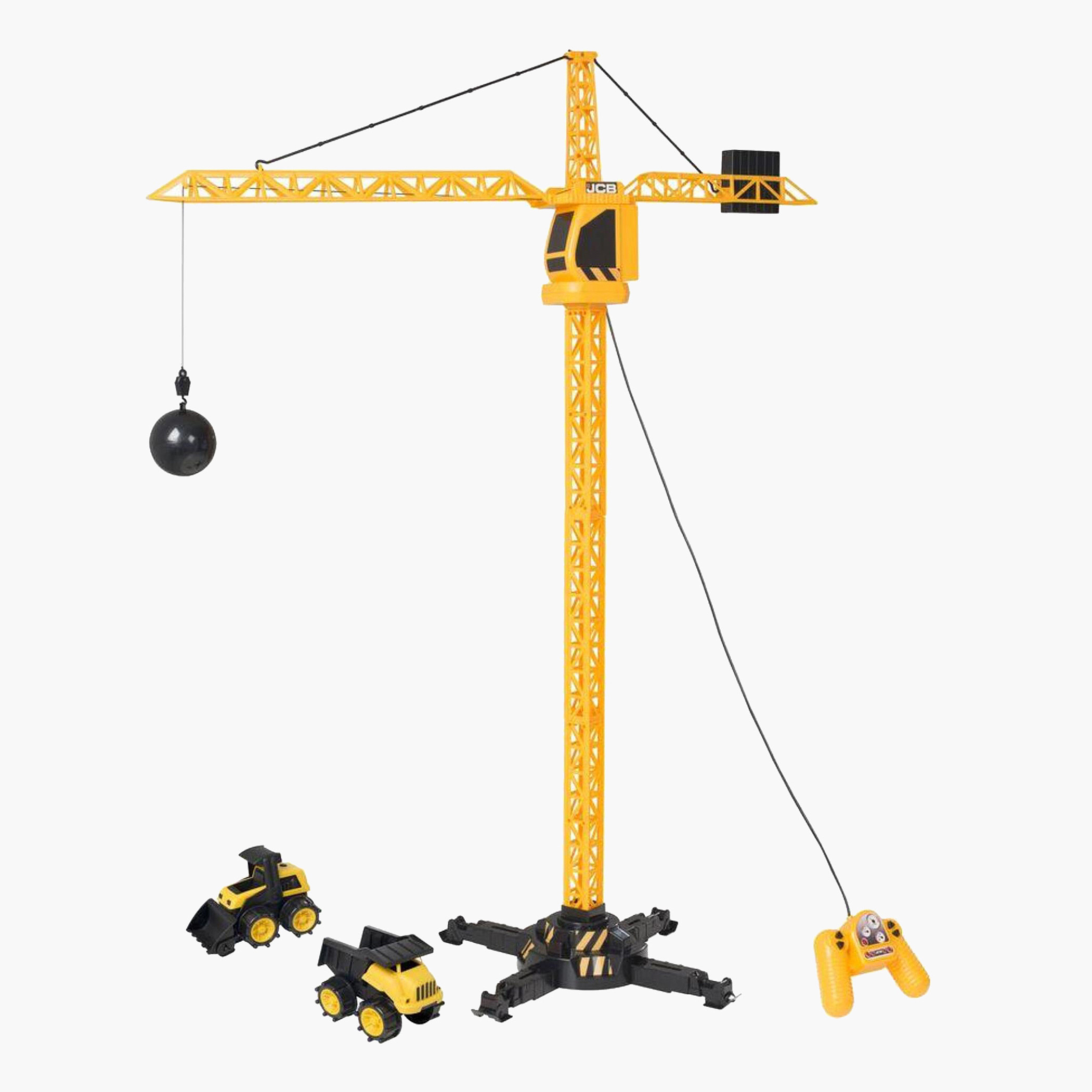 Jcb tower hot sale crane toy