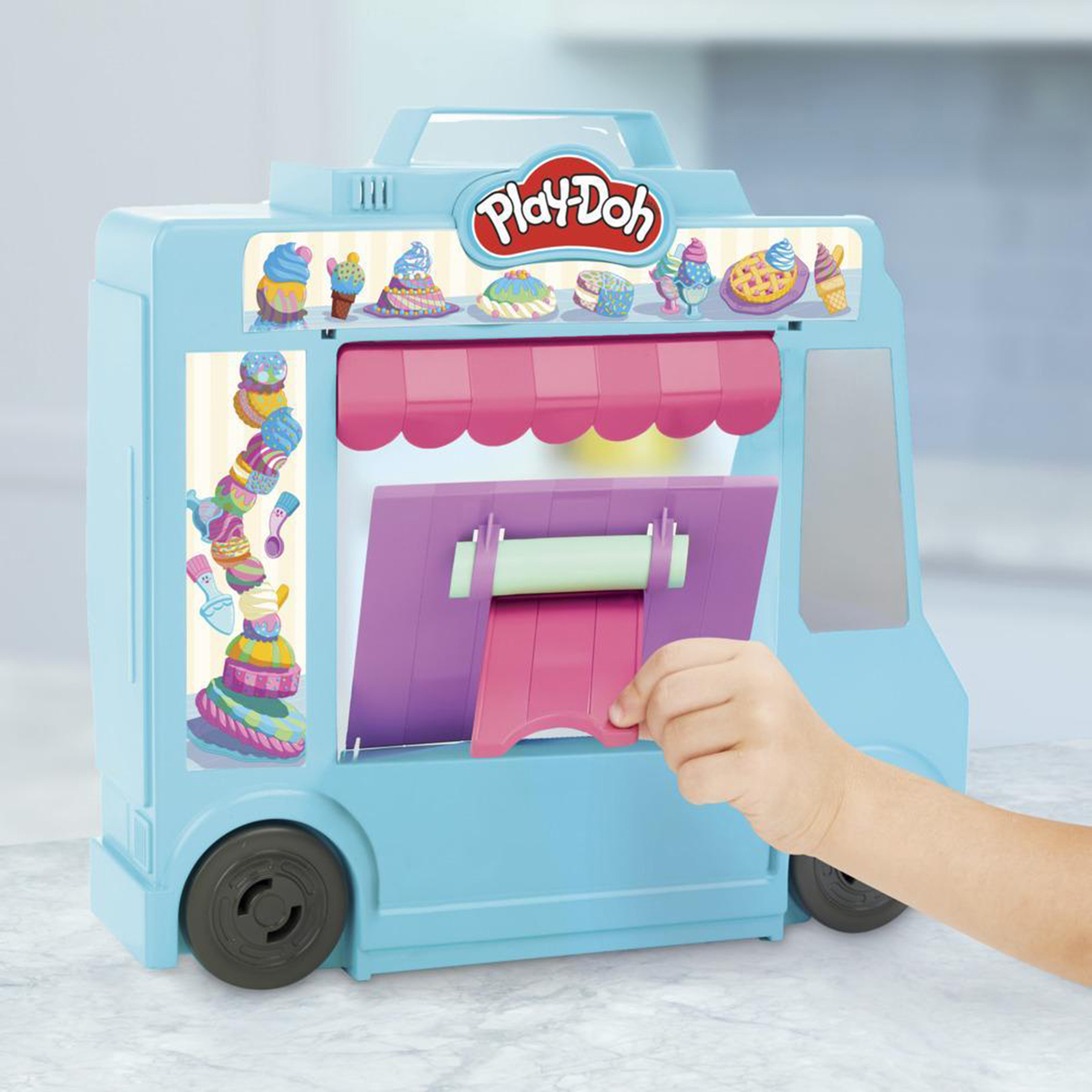 Dough ice cream on sale cart playset