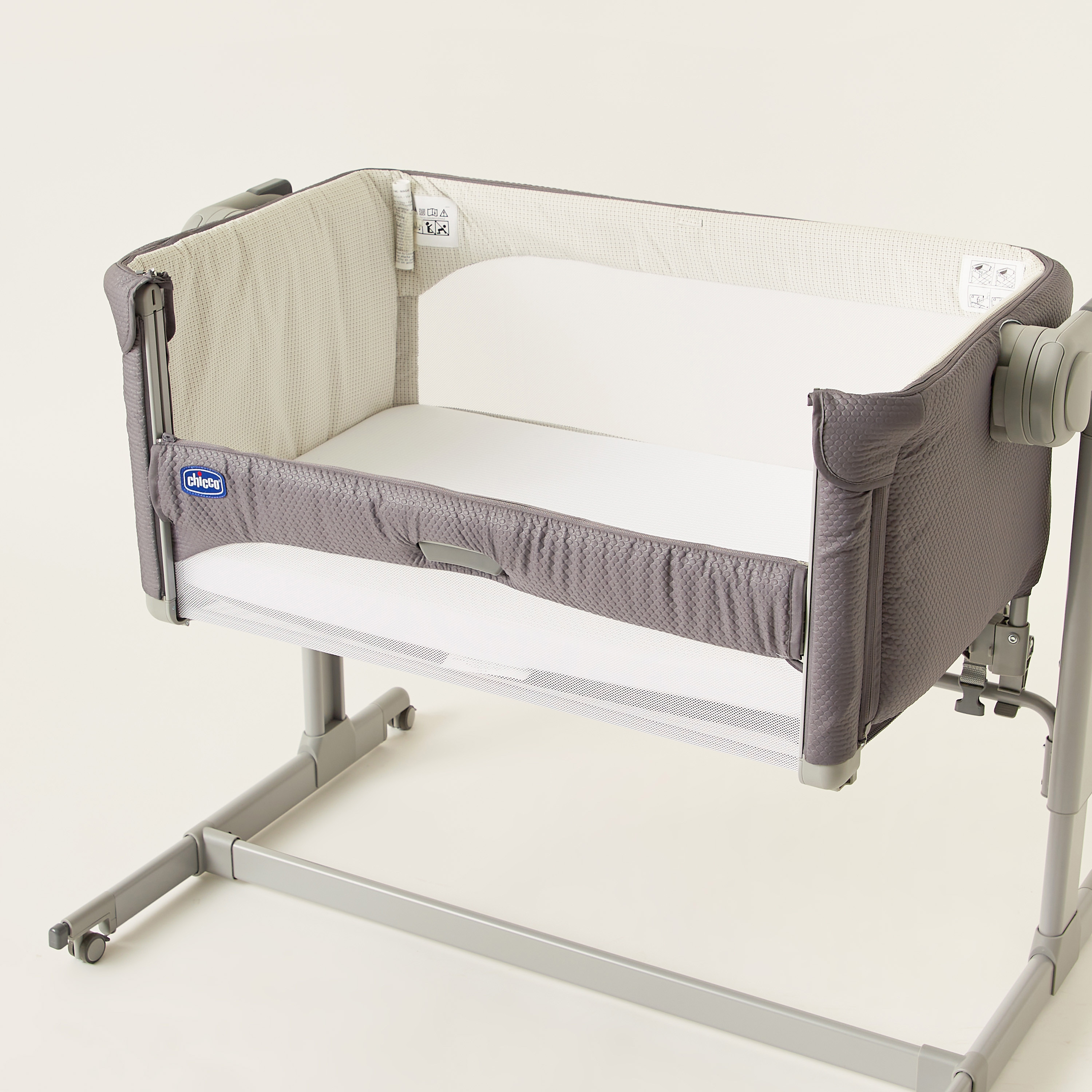 Chicco Next 2 me Magic Co-Sleeping Crib - Moon Grey-baby-nursery-furniture-cribsandbeds-bassinets-image-9