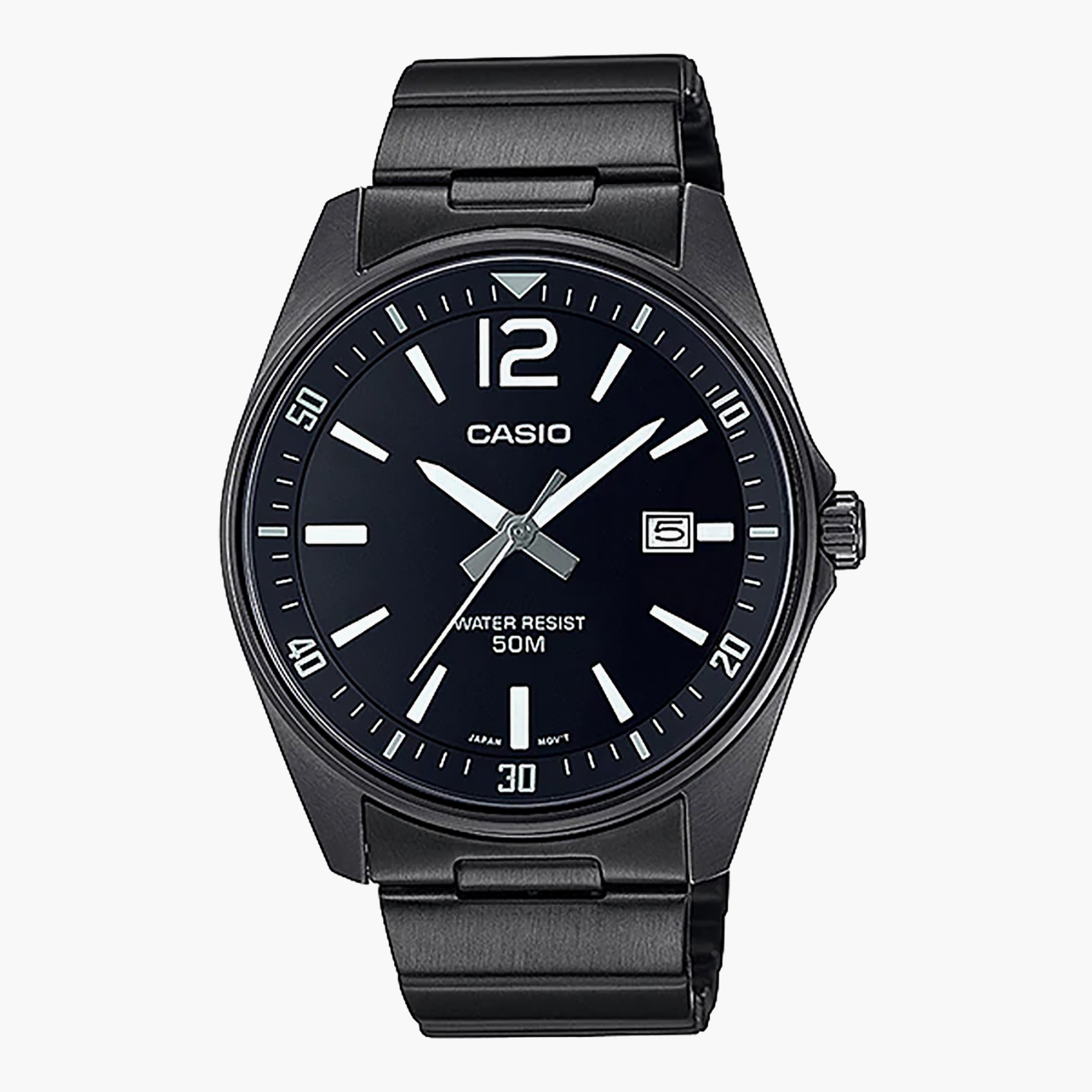 Casio stainless steel store watch black