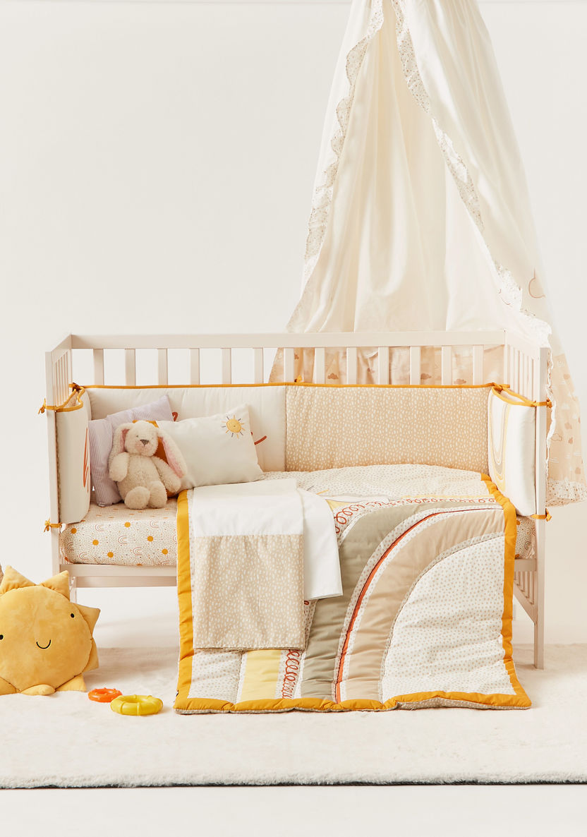 Juniors Sunshine Print 5-Piece Comforter Set-Baby Bedding-image-0