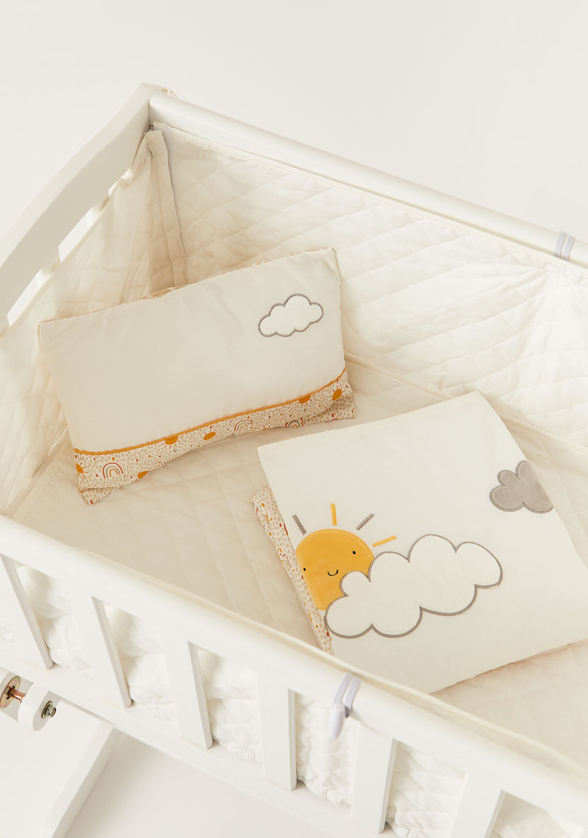 Juniors Printed Cradle Bedding Set-Baby Bedding-image-2