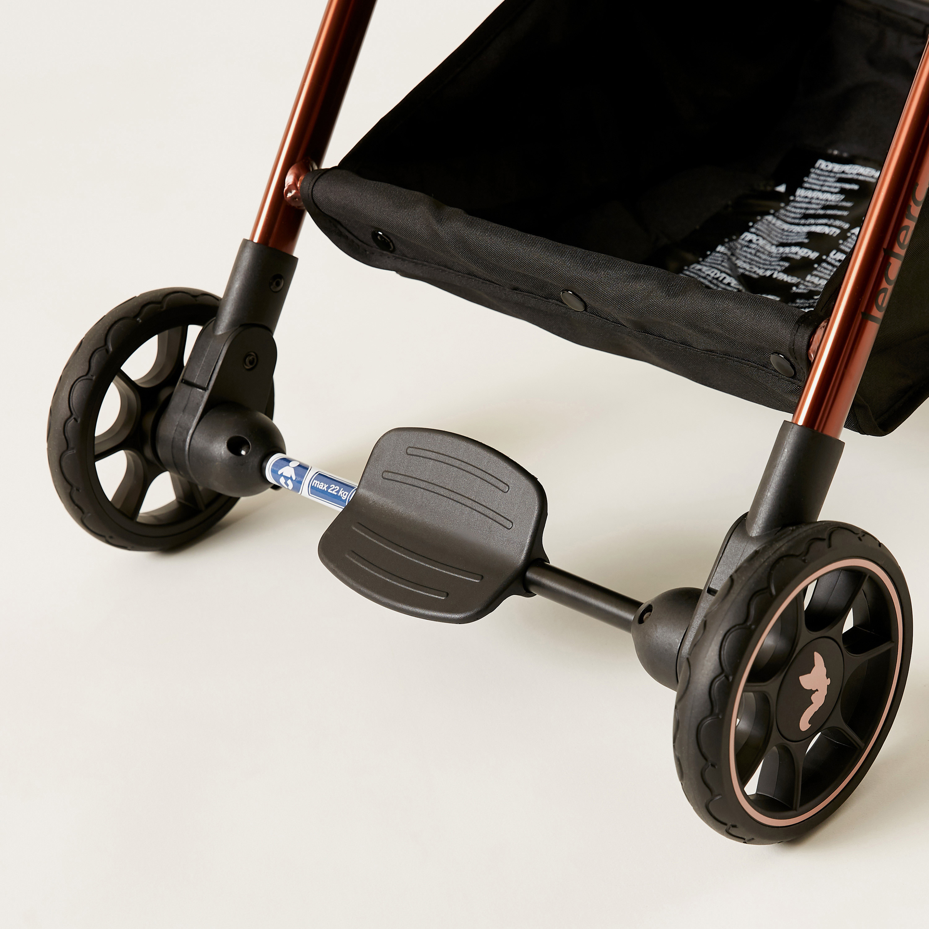 Leclerc Influencer Black Baby Stroller with One-touch Fold technology (Upto 3 years) -baby-gear-strollersandprams-strollers-image-10