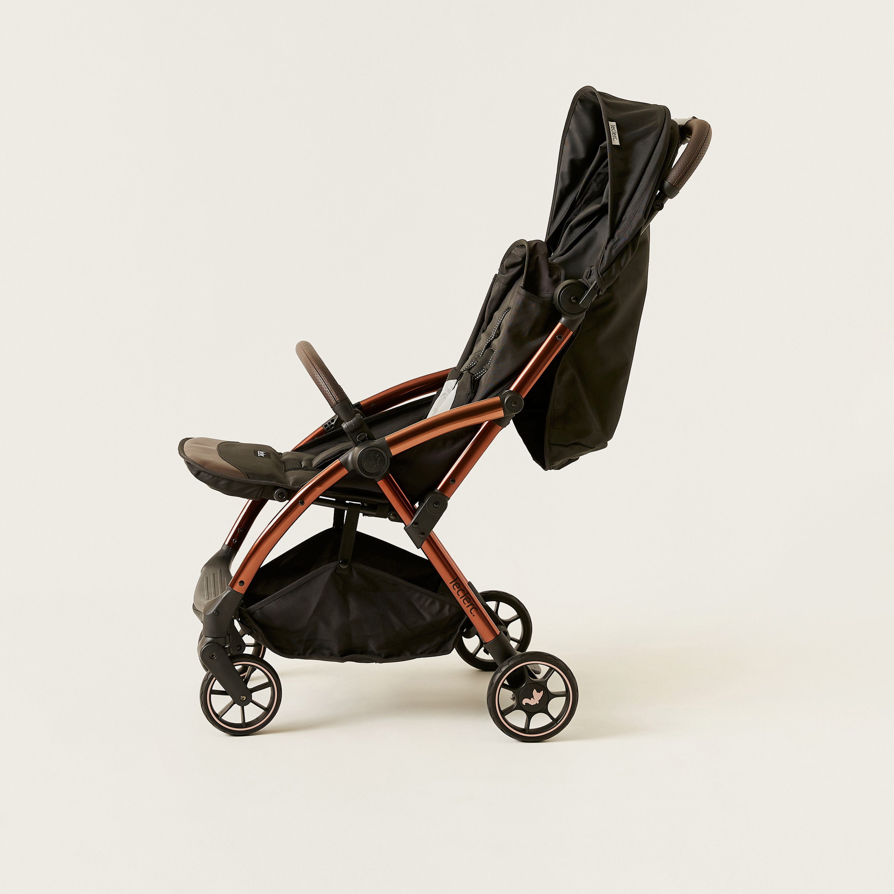 Leclerc Influencer Black Baby Stroller with One-touch Fold technology (Upto 3 years) -baby-gear-strollersandprams-strollers-image-5