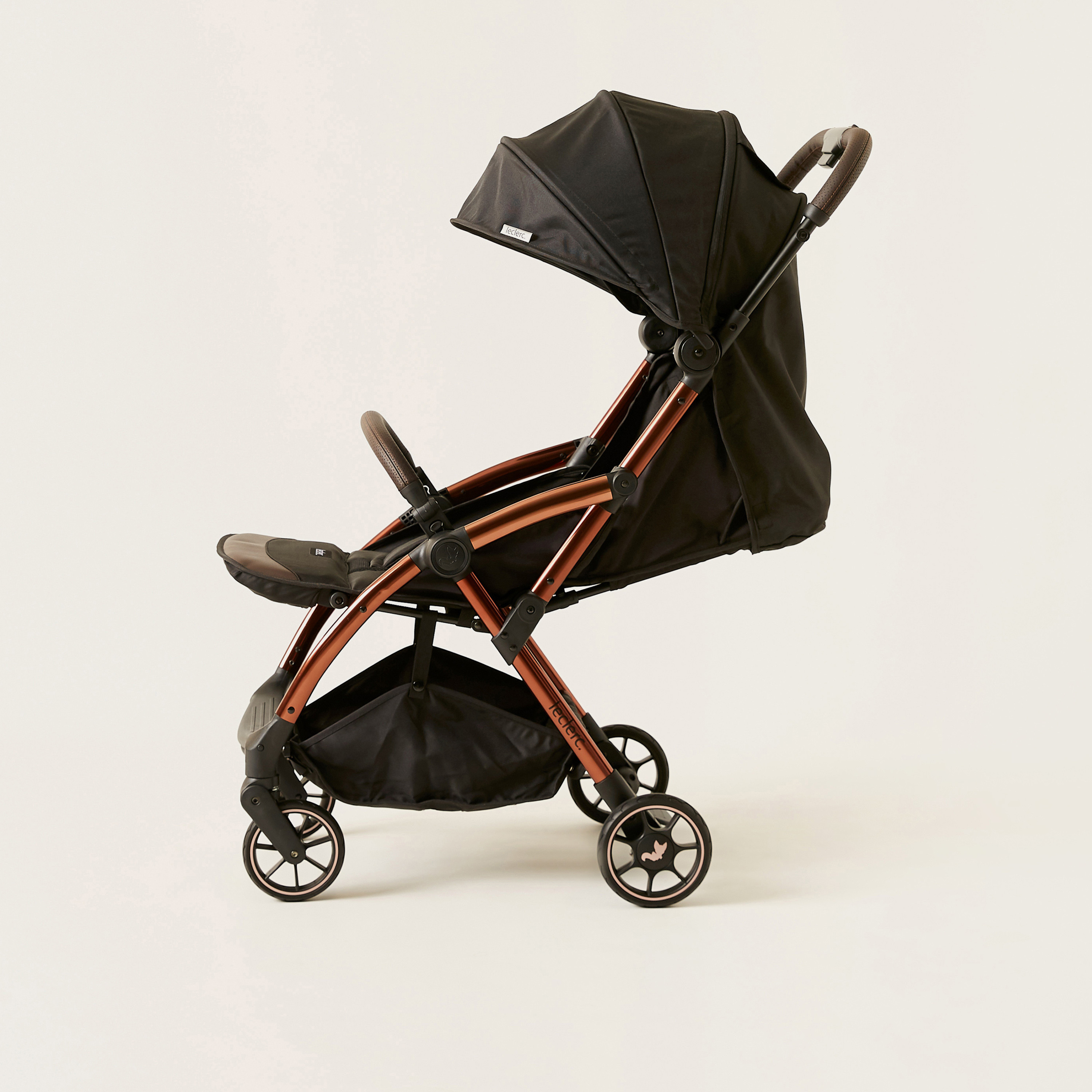 Leclerc Influencer Black Baby Stroller with One-touch Fold technology (Upto 3 years) -baby-gear-strollersandprams-strollers-image-6