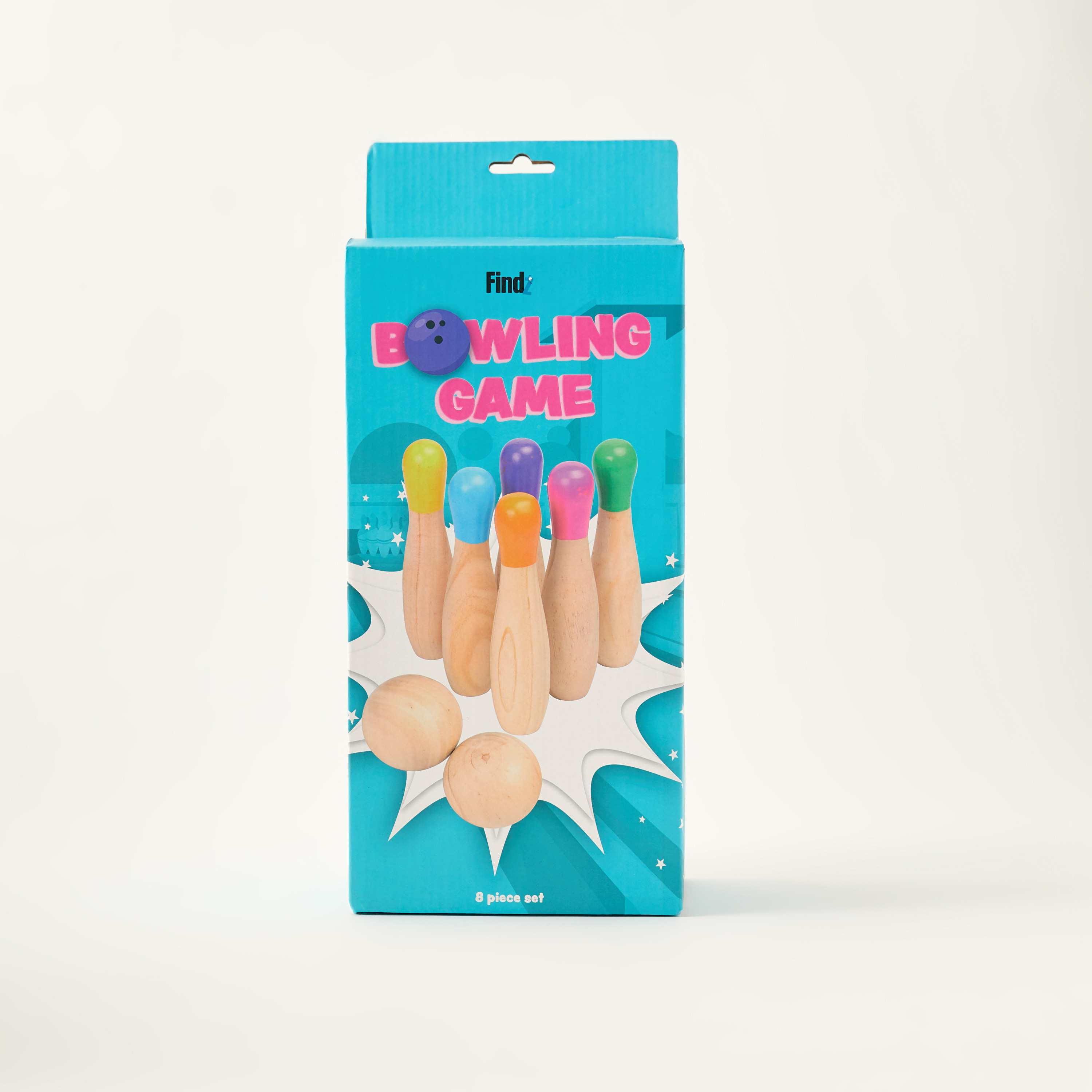 مجموعة ألعاب بولينج - 8 قطع من فايندز-toys-blocksandpuzzles-image-4