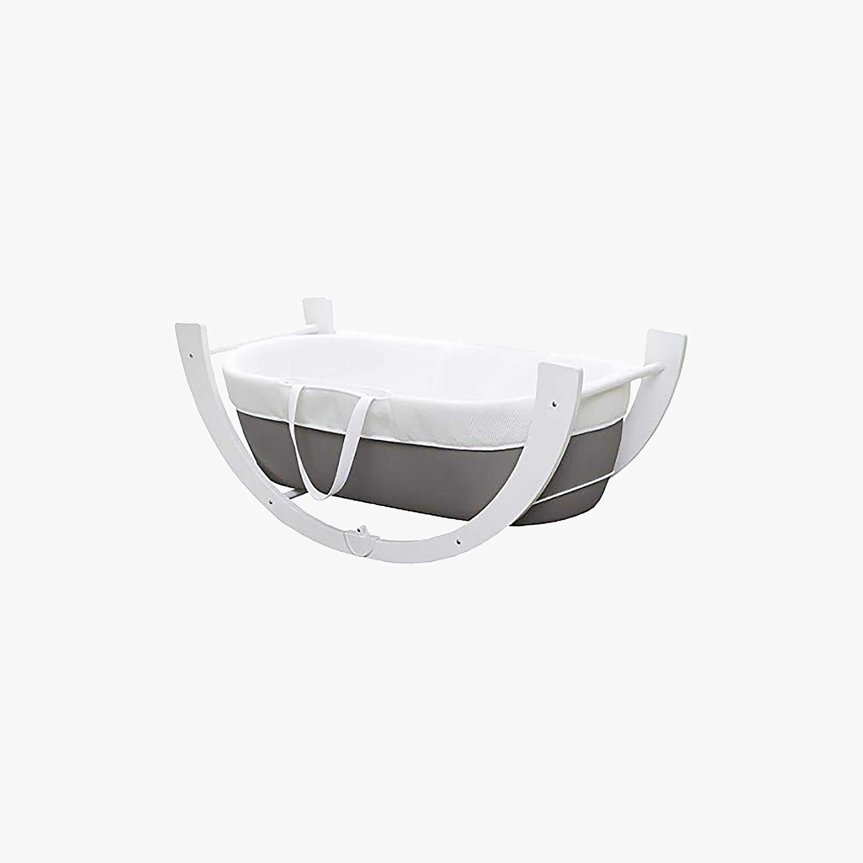 مهد أطفال دريمي بحامل منحني 2 في 1 من شناجل-baby-nursery-furniture-cribsandbeds-bassinets-image-2