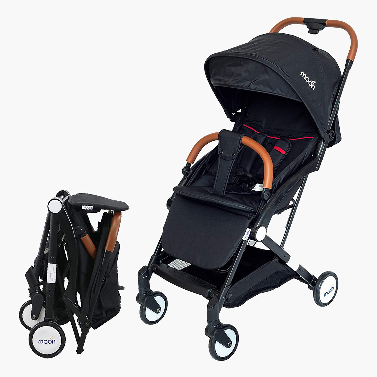 Moon Ritzi Cabin Approved Stroller with Adjustable Handlebar and Basket-baby-gear-strollersandprams-strollers-image-1
