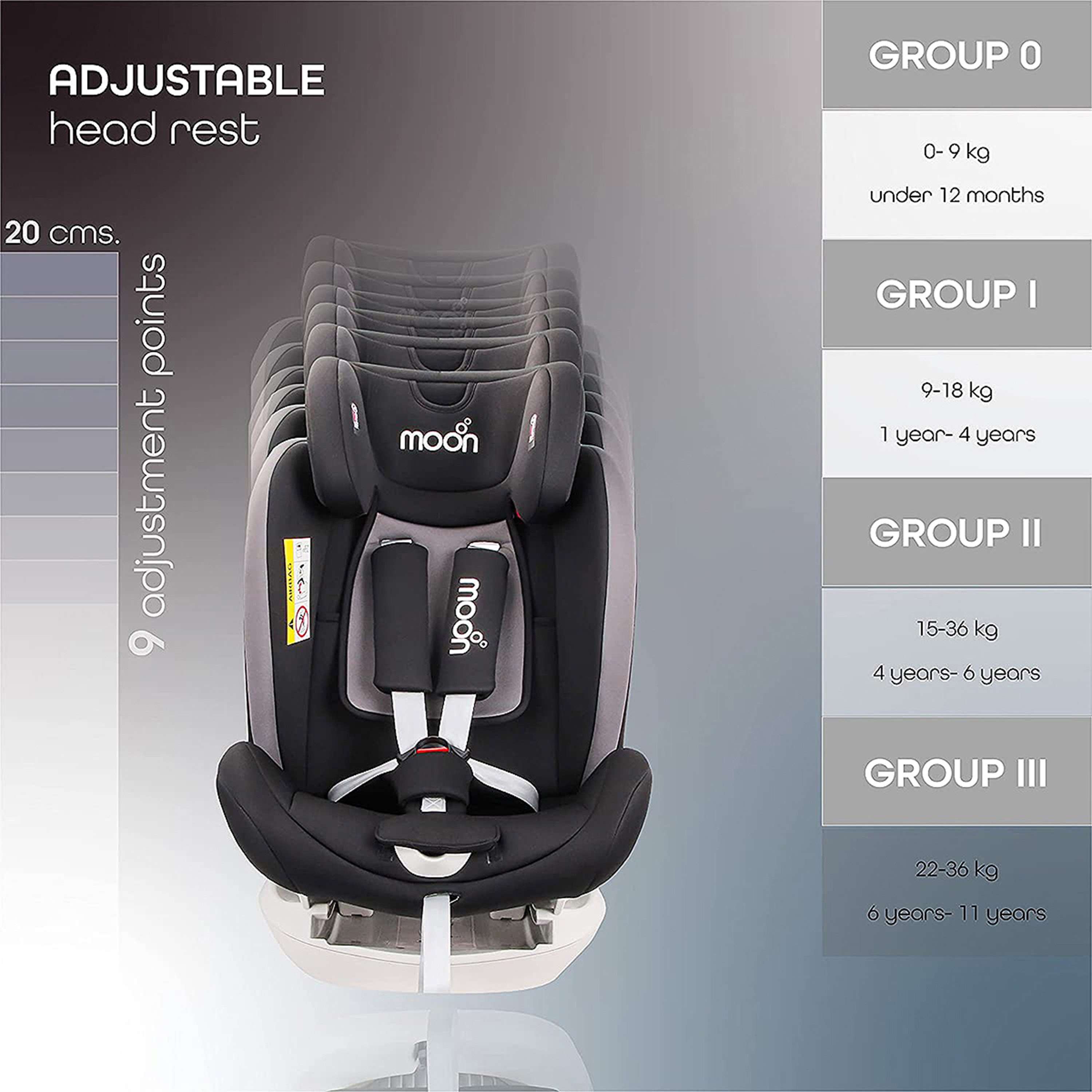 Moon Melhor Convertible ISOFIX Car Seat-baby-gear-carseats-image-2