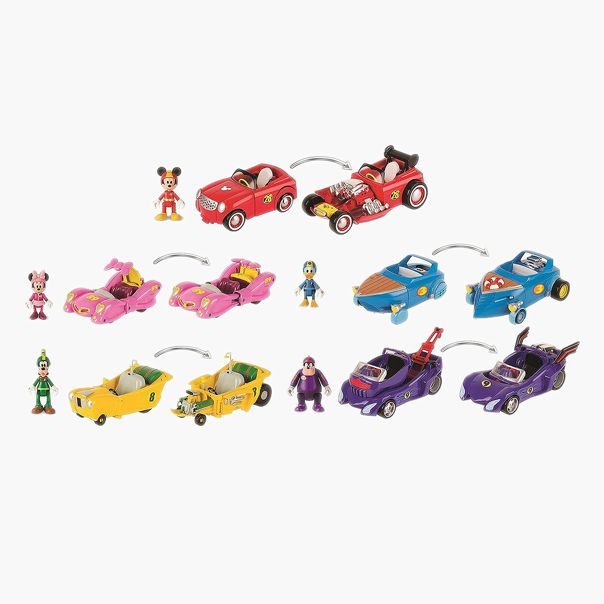 مجموعة ألعاب متنوعة تمثال وسيارة قابلة للتحويل من ديزني-toys-playvehicles-cars-image-2