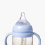 Luqu Wide Neck Feeding Bottle with Handles - 300 ml-baby-feeding-feedingbottles-bottlesandteats-image-2