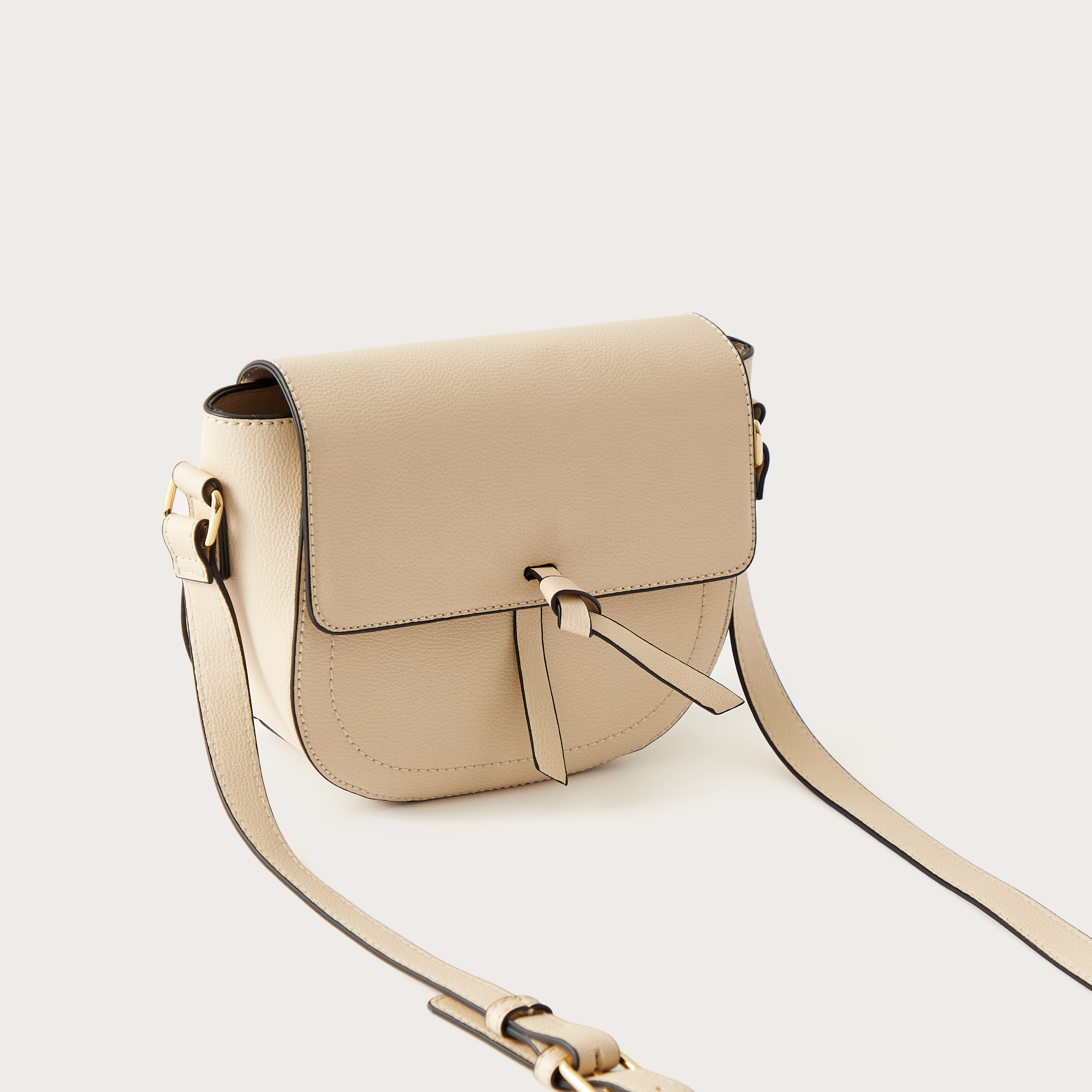شنطة كروس بودي بارزة الملمس من ساشا بتفاصيل عقدة-women-bagsandwallets-handbags-image-3