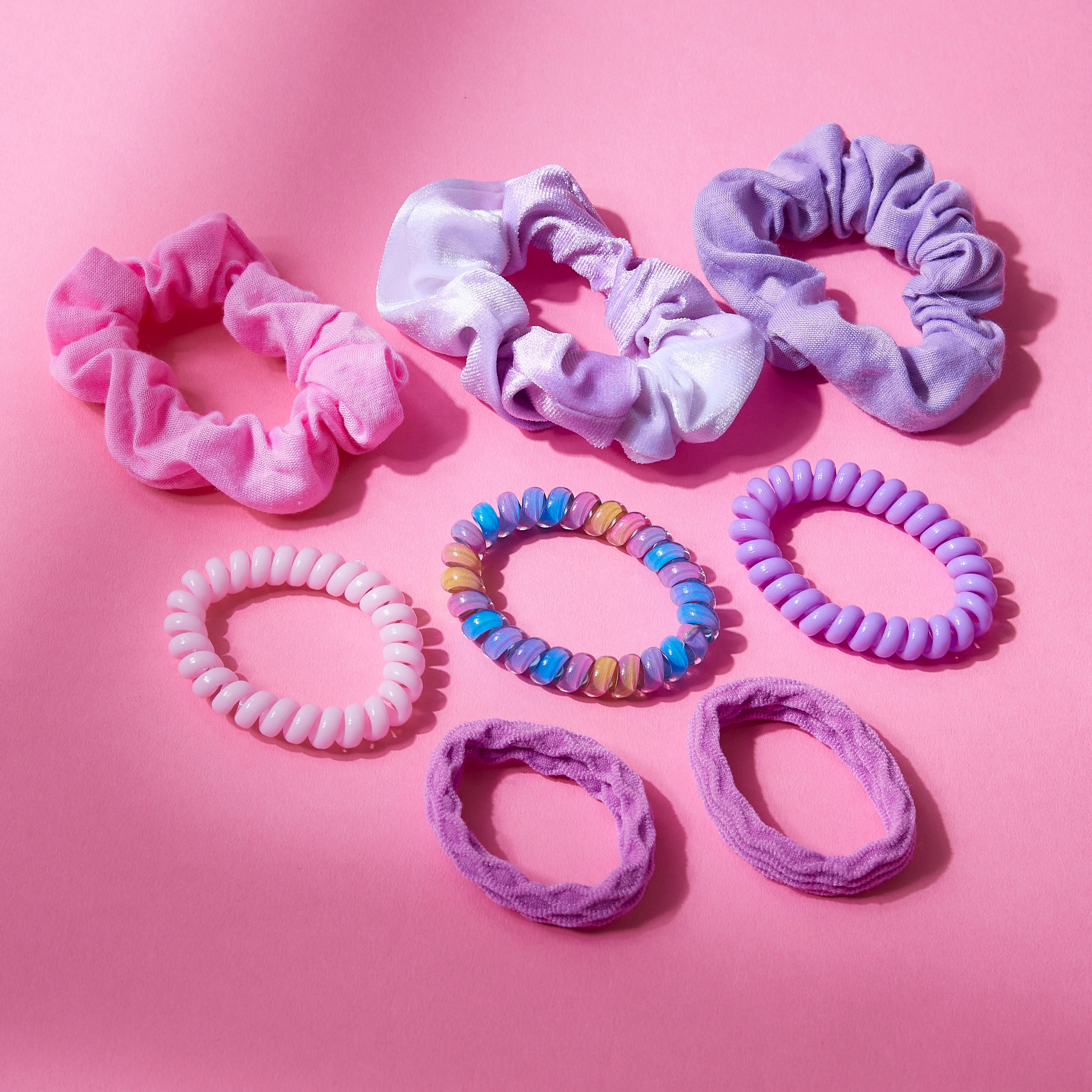 Mistotes 8-Piece Hair Tie and Scrunchie Set-women-hairaccessories-scrunchies-image-1