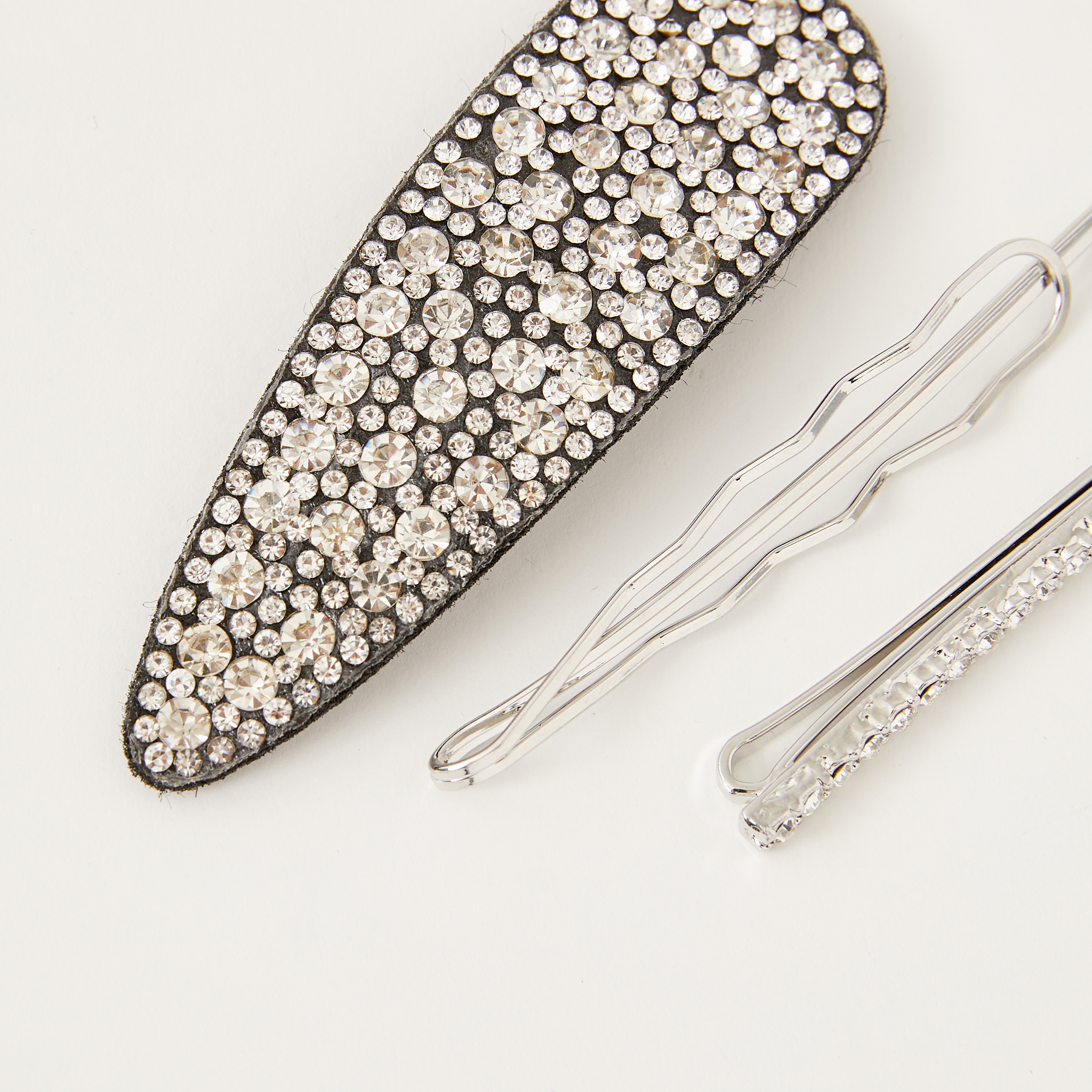 طقم مشبك ودبوس شعر - 3 قطع متنوعة-women-hairaccessories-clips-image-3