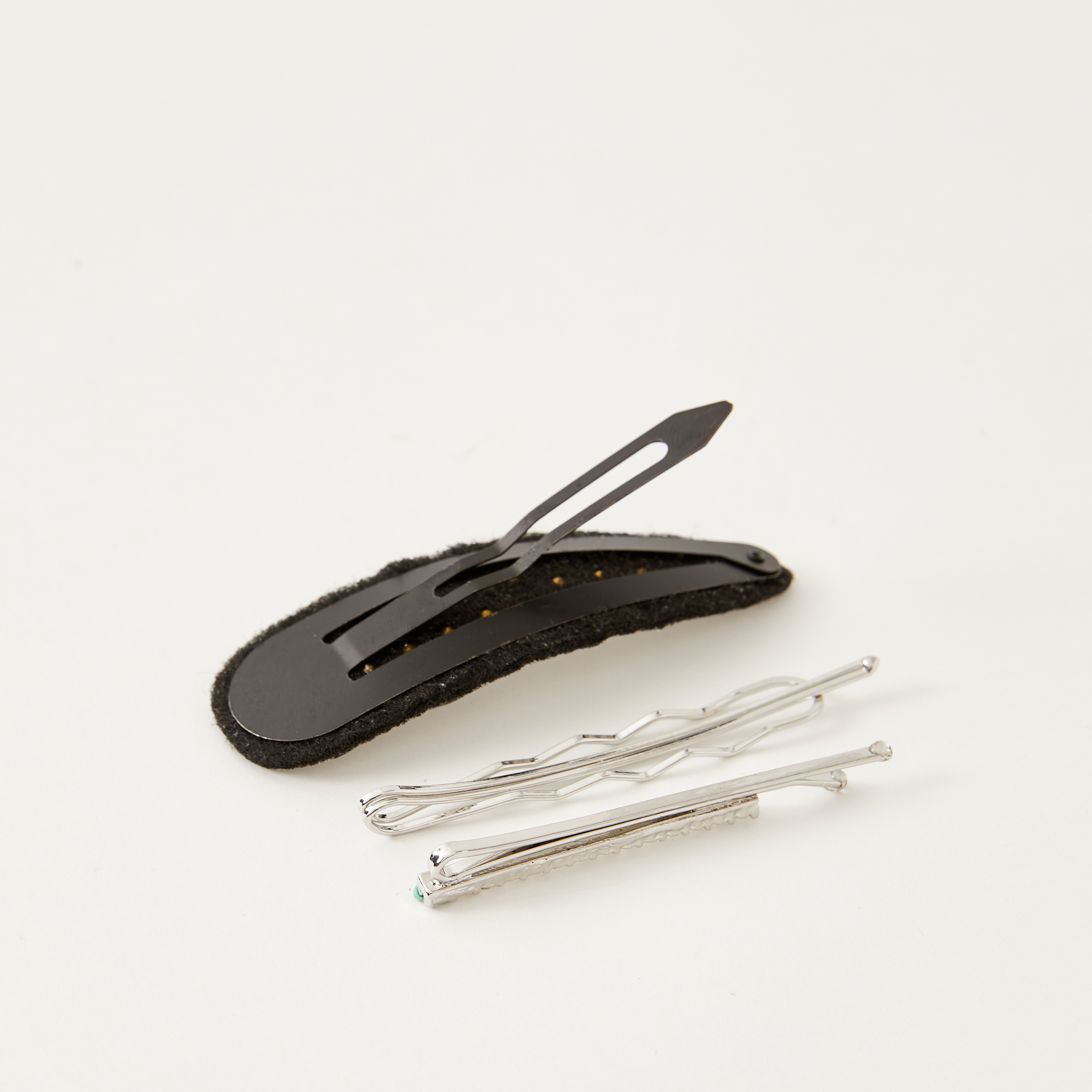 طقم مشبك ودبوس شعر - 3 قطع متنوعة-women-hairaccessories-clips-image-4