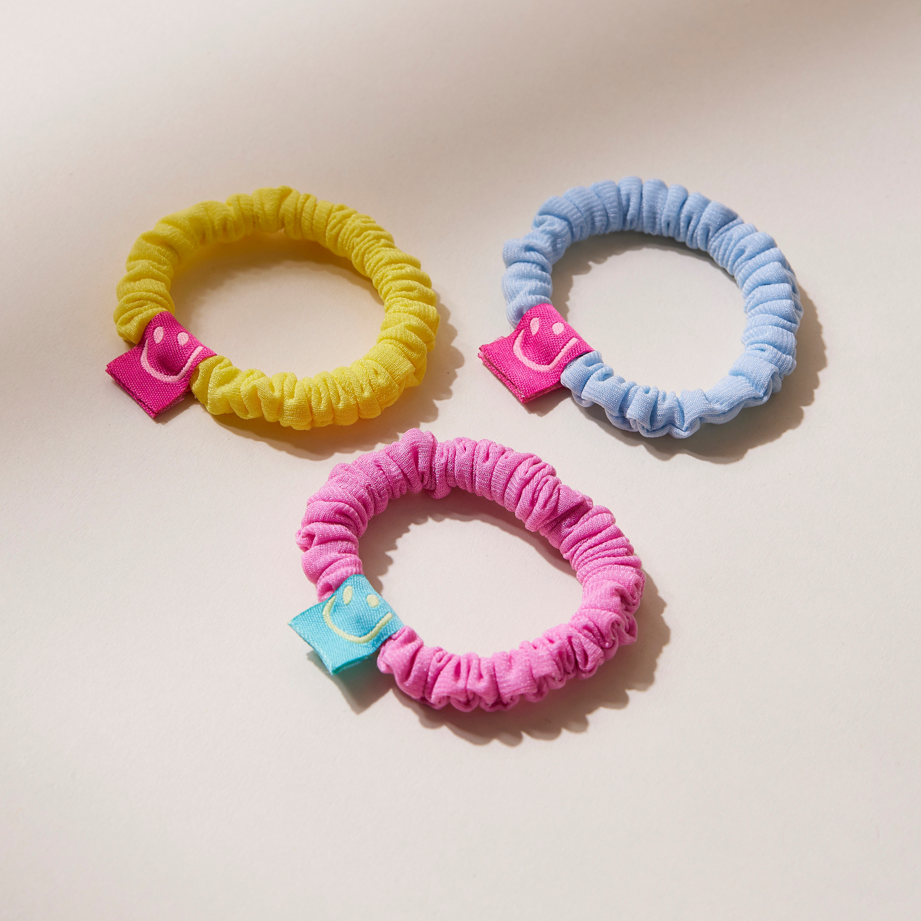 ربطة شعر بارزة الملمس من ميستوتس - طقم من 3 قطع-women-hairaccessories-others-image-1