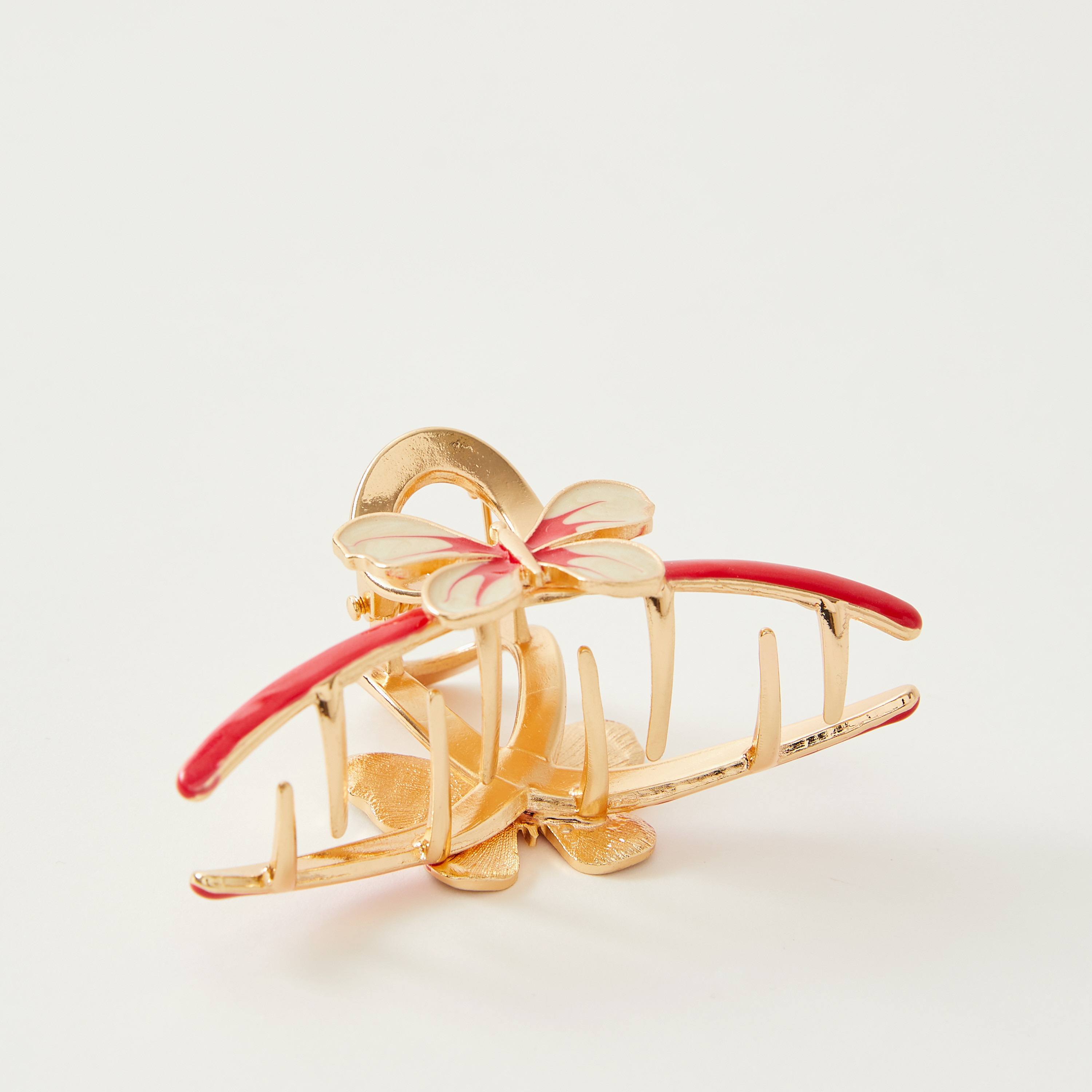 Butterfly Accented Hair Clamp-women-hairaccessories-clamps-image-1