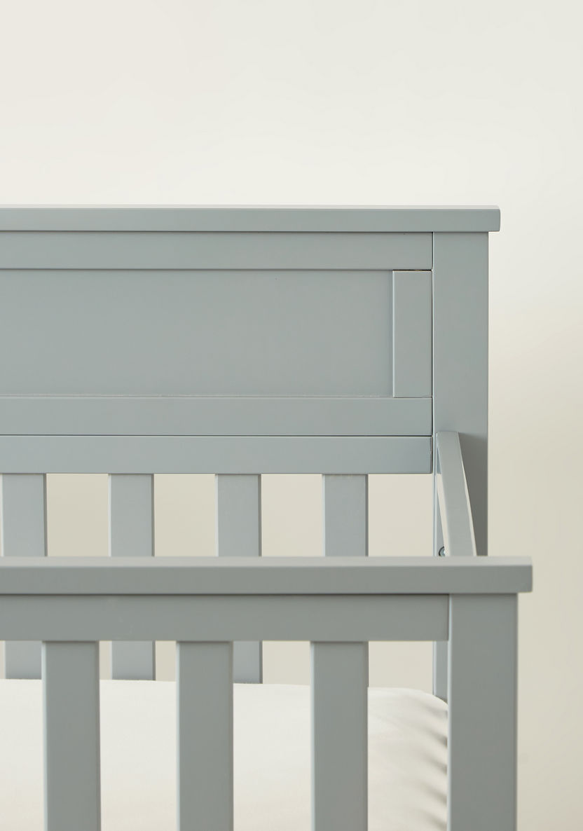 Juniors Fairway Grey 2-in-1 Wooden Crib with Three Adjustable Heights (Up to 3 years)-Baby Cribs-image-5