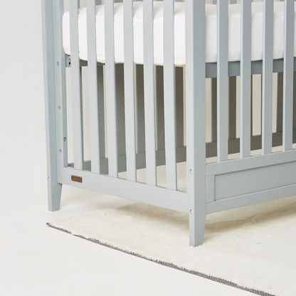 Juniors Fairway White 2-in-1 Wooden Crib with Three Adjustable Heights (Up to 3 years)-Baby Cribs-image-6