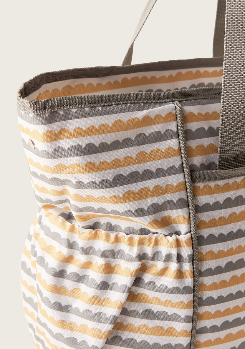 Juniors Wave Print Diaper Bag-Diaper Bags-image-2