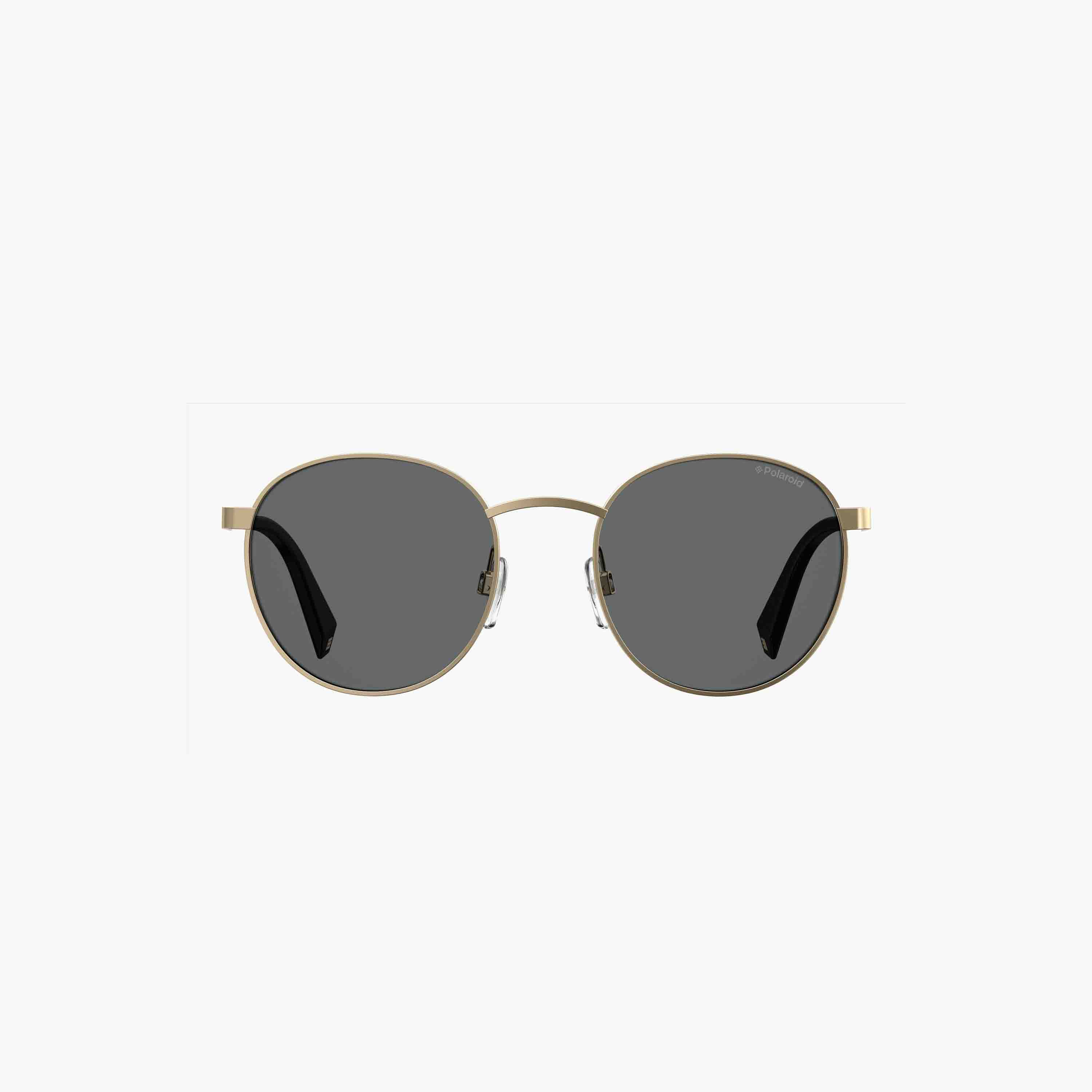 Polaroid Polarised and UV Protected Grey Lens Round Sunglass-2003952F751M9-men-sunglasses-image-2