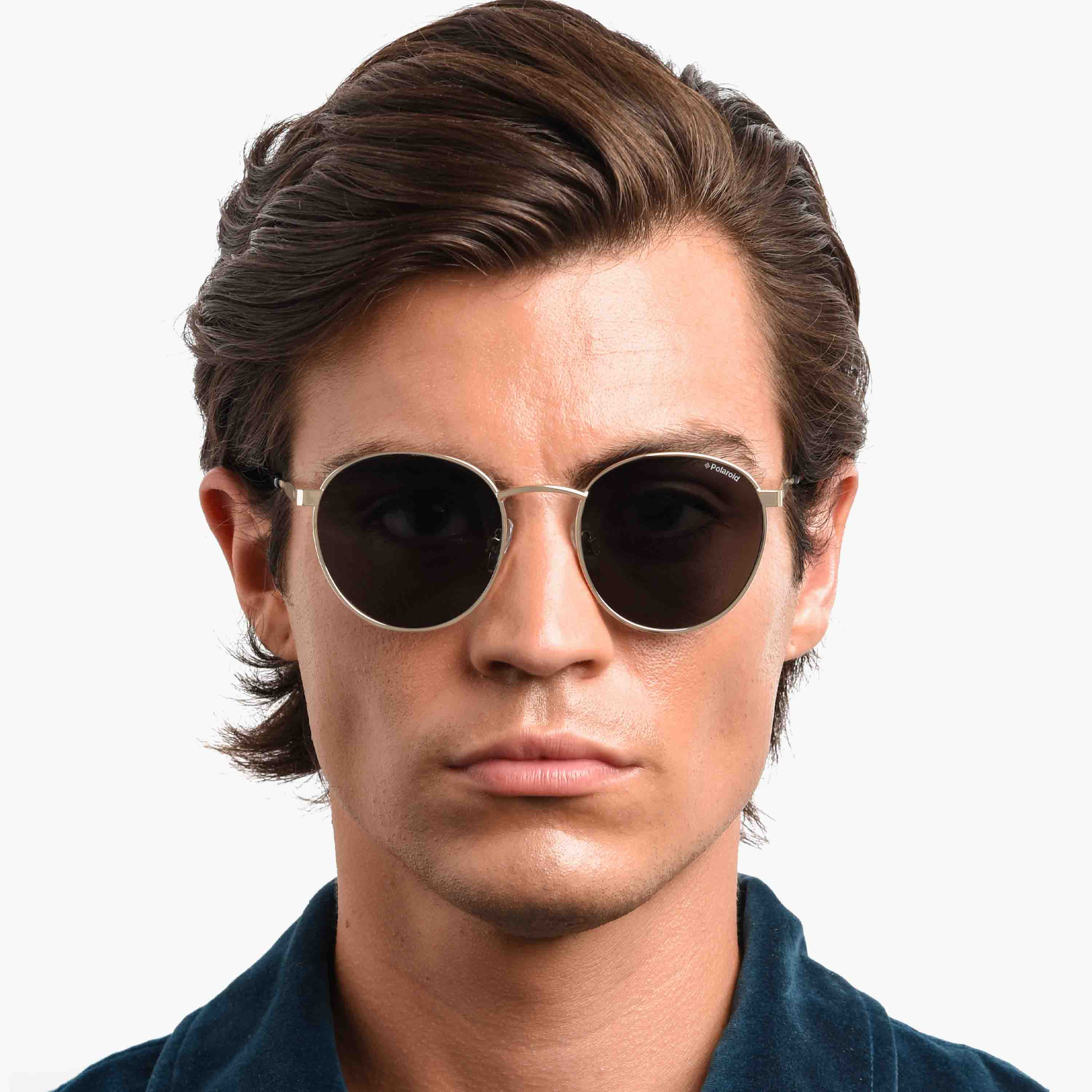 2003952F751M9-نظارة شمسيه مستدير عدسة رمادي رجال بولارويد-men-sunglasses-image-5