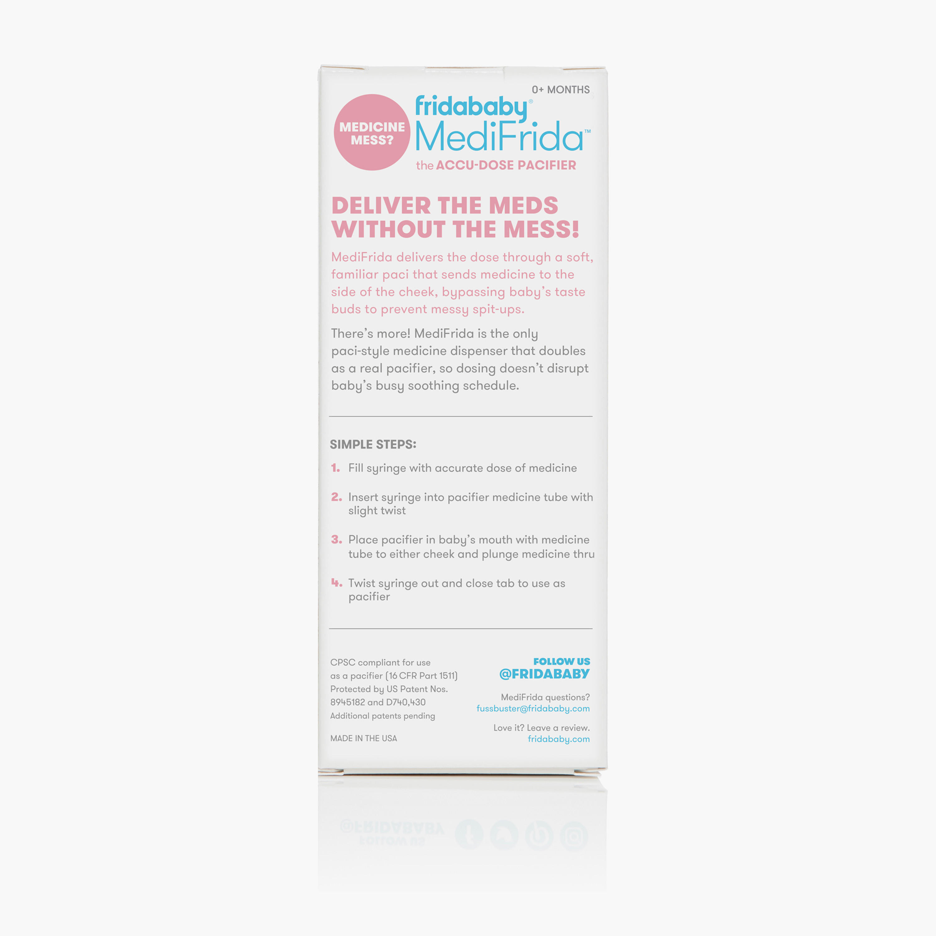 frida baby Medifrida The Accu-Dose Pacifier-baby-healthandsafety-thermometersandaspirators-image-4