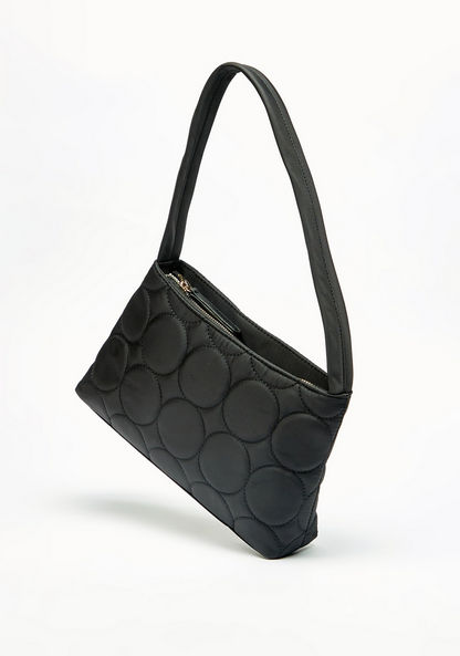 Missy Quilted Shoulder Bag with Zip Closure-Women%27s Handbags-image-4