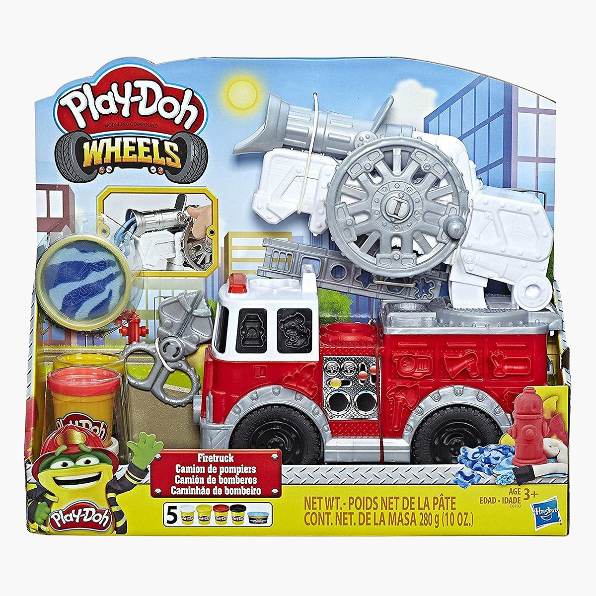 Play-Doh Wheels Fire Engine Playset-toys-playvehicles-utilityvehicles-image-1